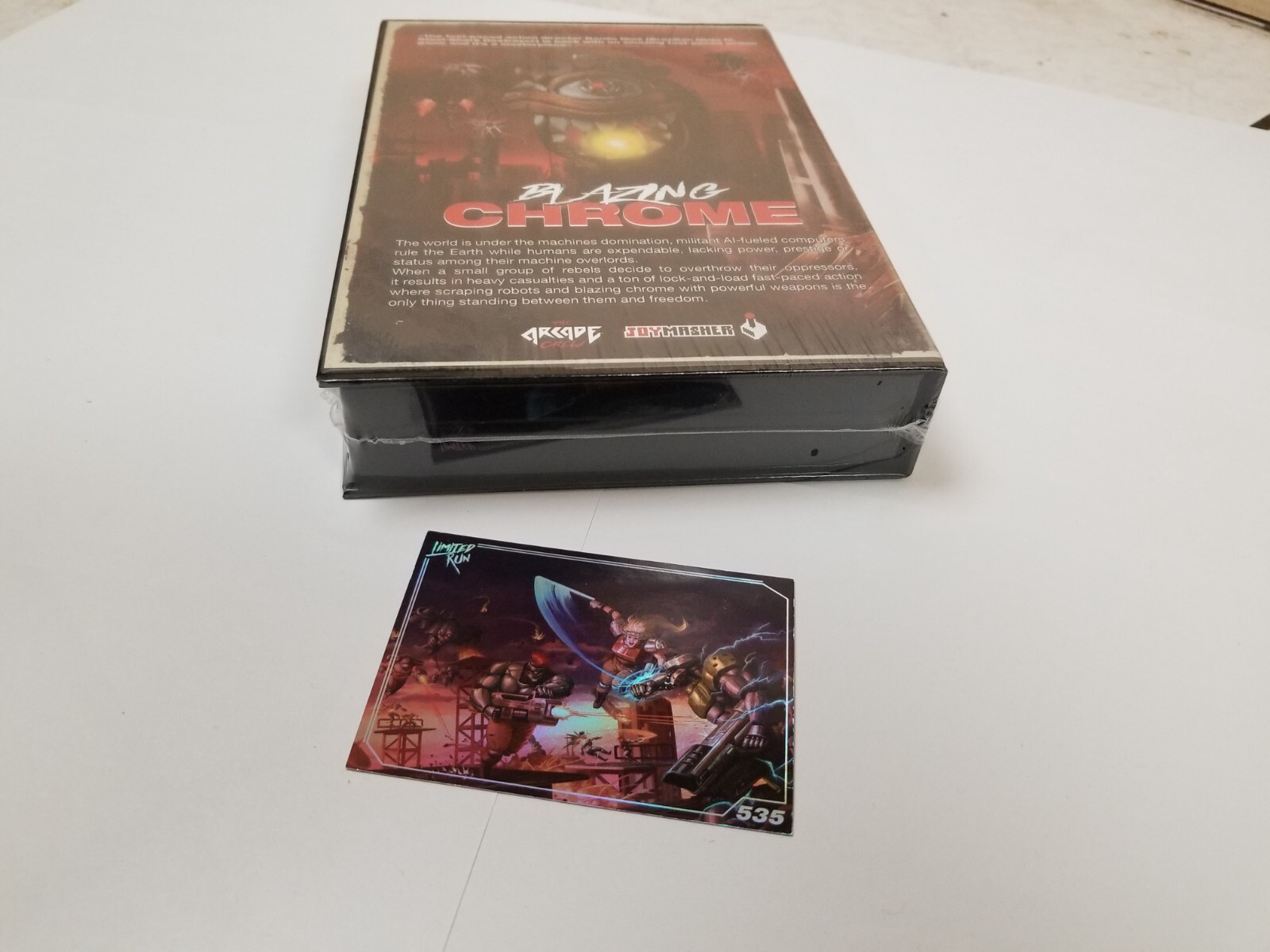 Blazing Chrome VHS Edition Collector’s Edition PS4 Playstation 4