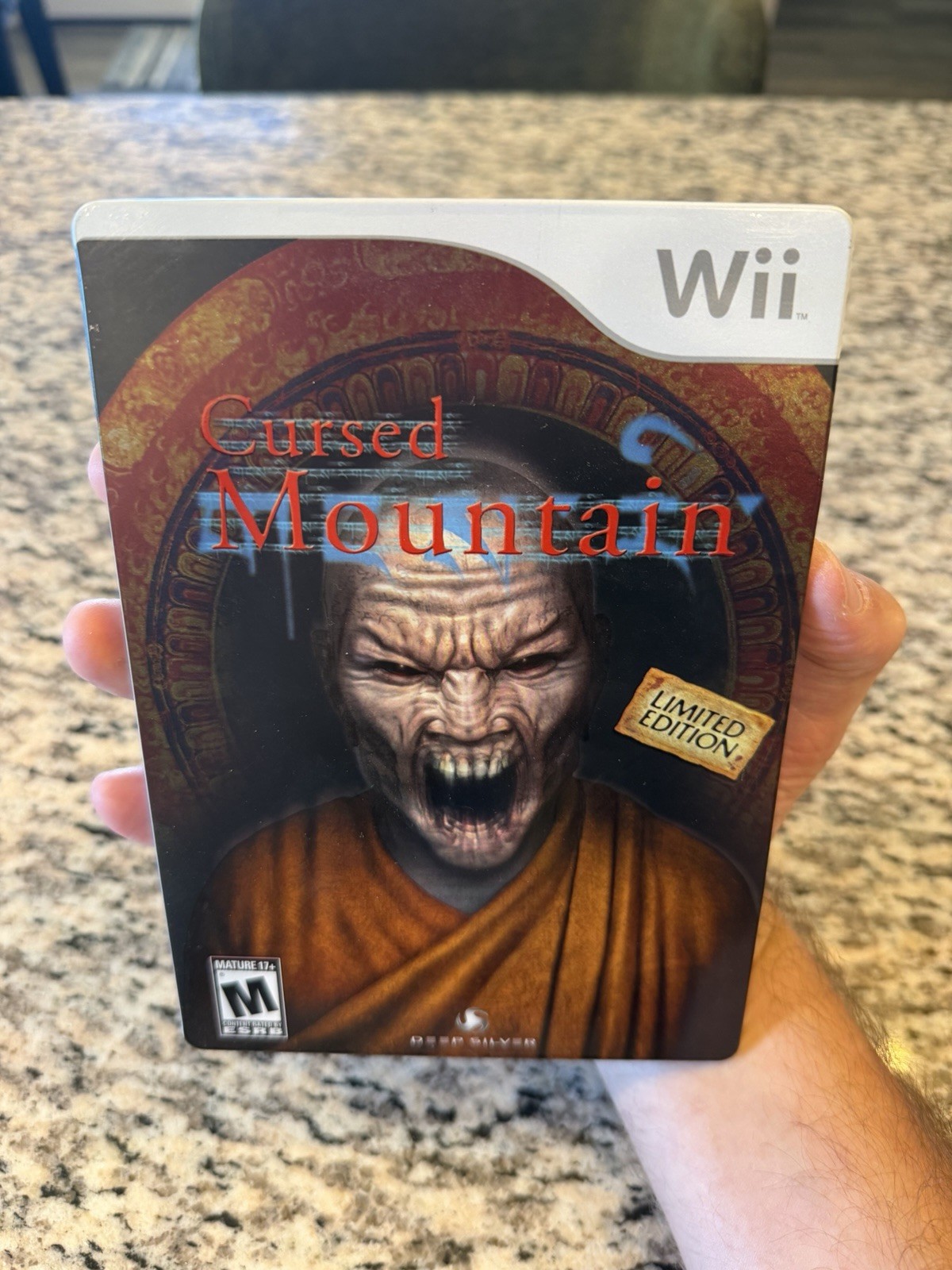 Cursed Mountain Limited Edition Steelbook / Nintendo Wii / CIB / Clean / Read