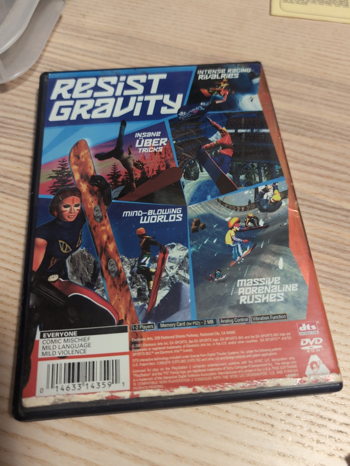 SSX Tricky – Sony PlayStation 2 – No Manual