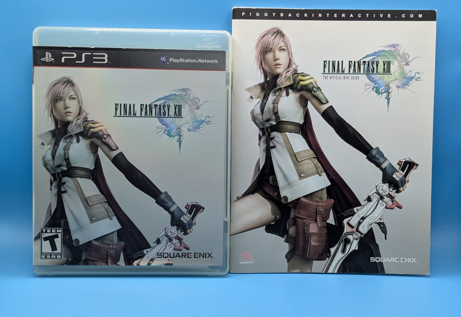 Final Fantasy XIII +Guide XIII-2 Novella Edition XIII-3 Returns PS3 Complete Set