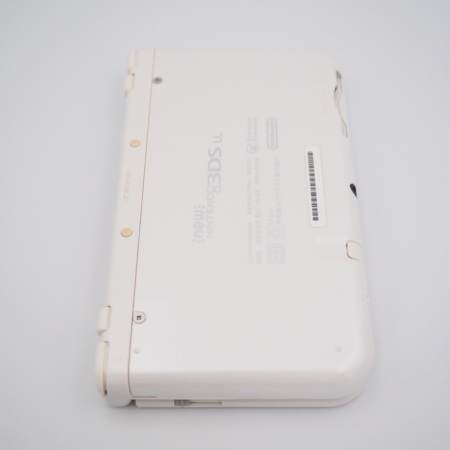 [Dual IPS] New Nintendo 3DS XL LL Pearl White Console Tested working w/Charger