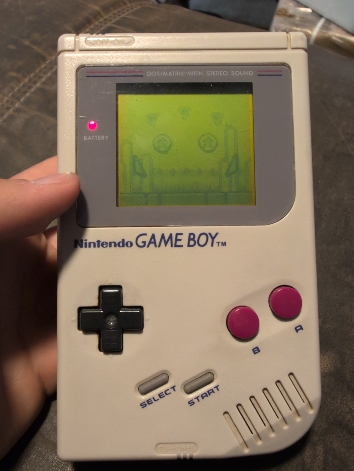 Original Nintendo Gameboy Console Good Shape TESTED WORKING DMG-01 No Game