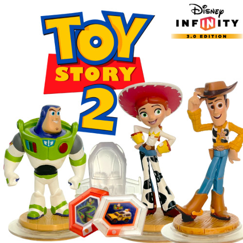 Lot of 6 Disney Infinity Toy Story – Woody Jessie and Buzz Lightyear Figures
