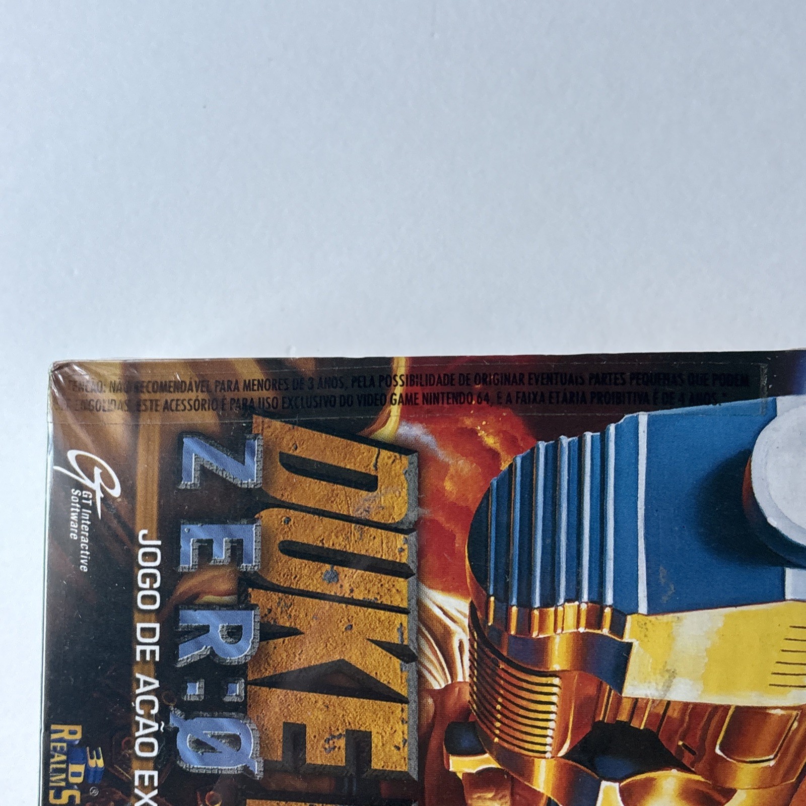 New Duke Nukem: Zero Hour Nintendo 64 N64 Gradient Brazil Import Sealed NES Rare