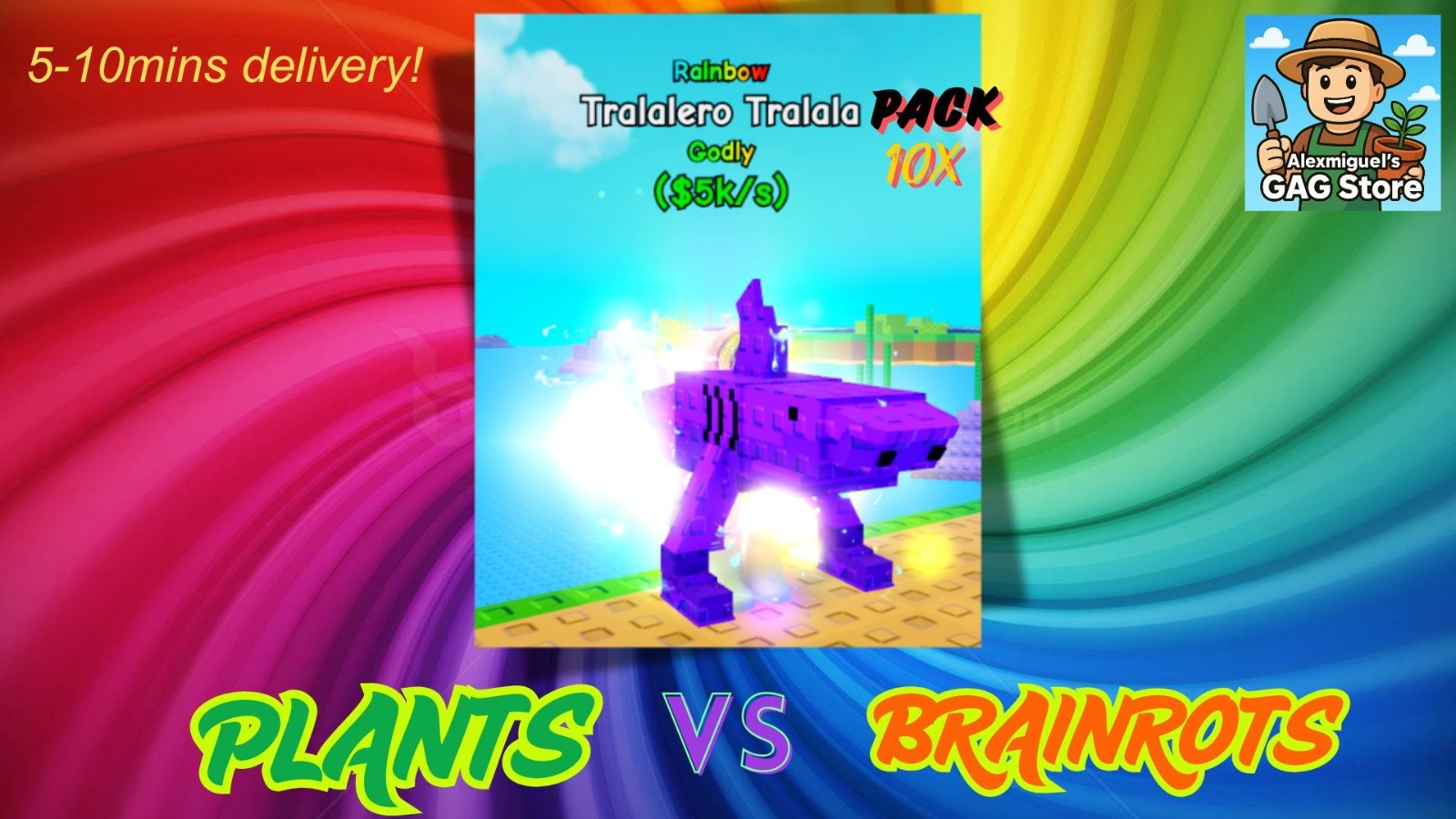 🌱PLANTS VS 🧠BRAINROT |BRAINROTS FOR SALE! | FAST DELIVERY!⏩ (NEW EVENT STOCKS)