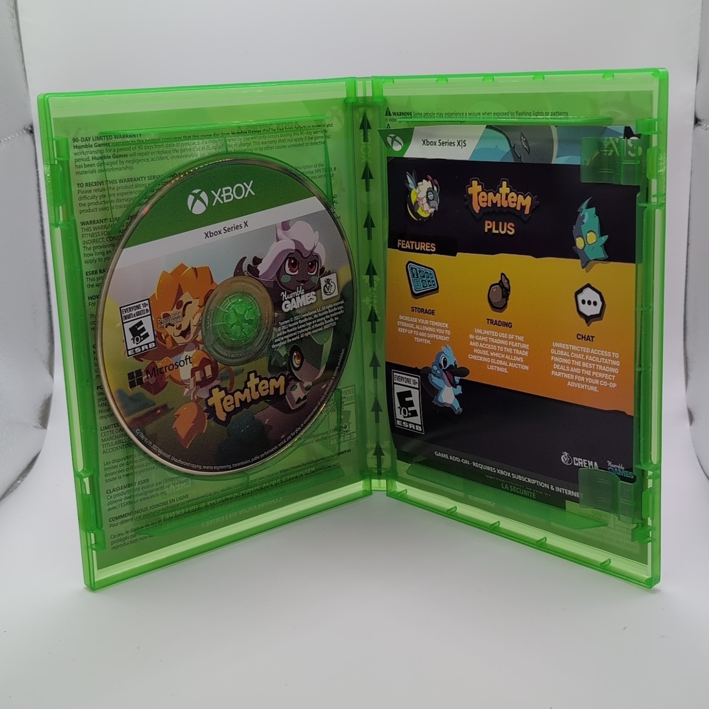 Temtem (Microsoft Xbox Series X) – Complete CIB, TESTED AND WORKING