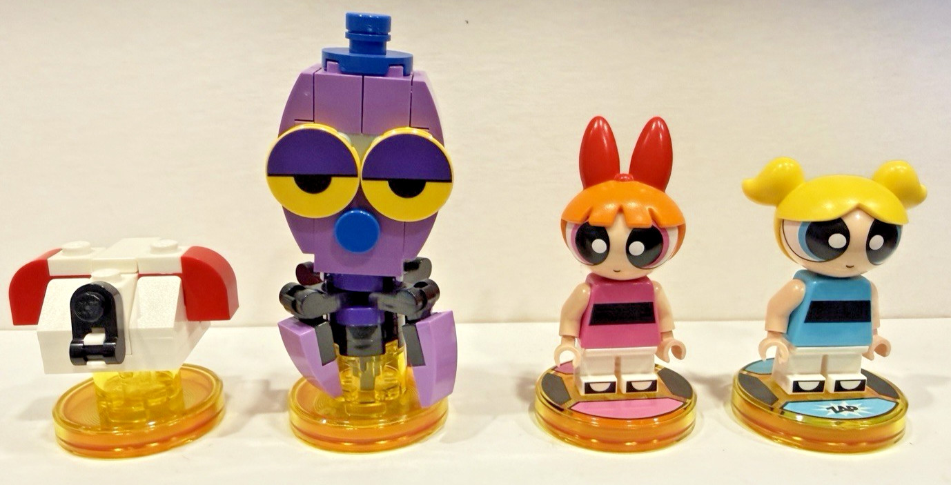 LEGO Dimensions – The Powerpuff Girls Team Pack 71346 MISSING pieces