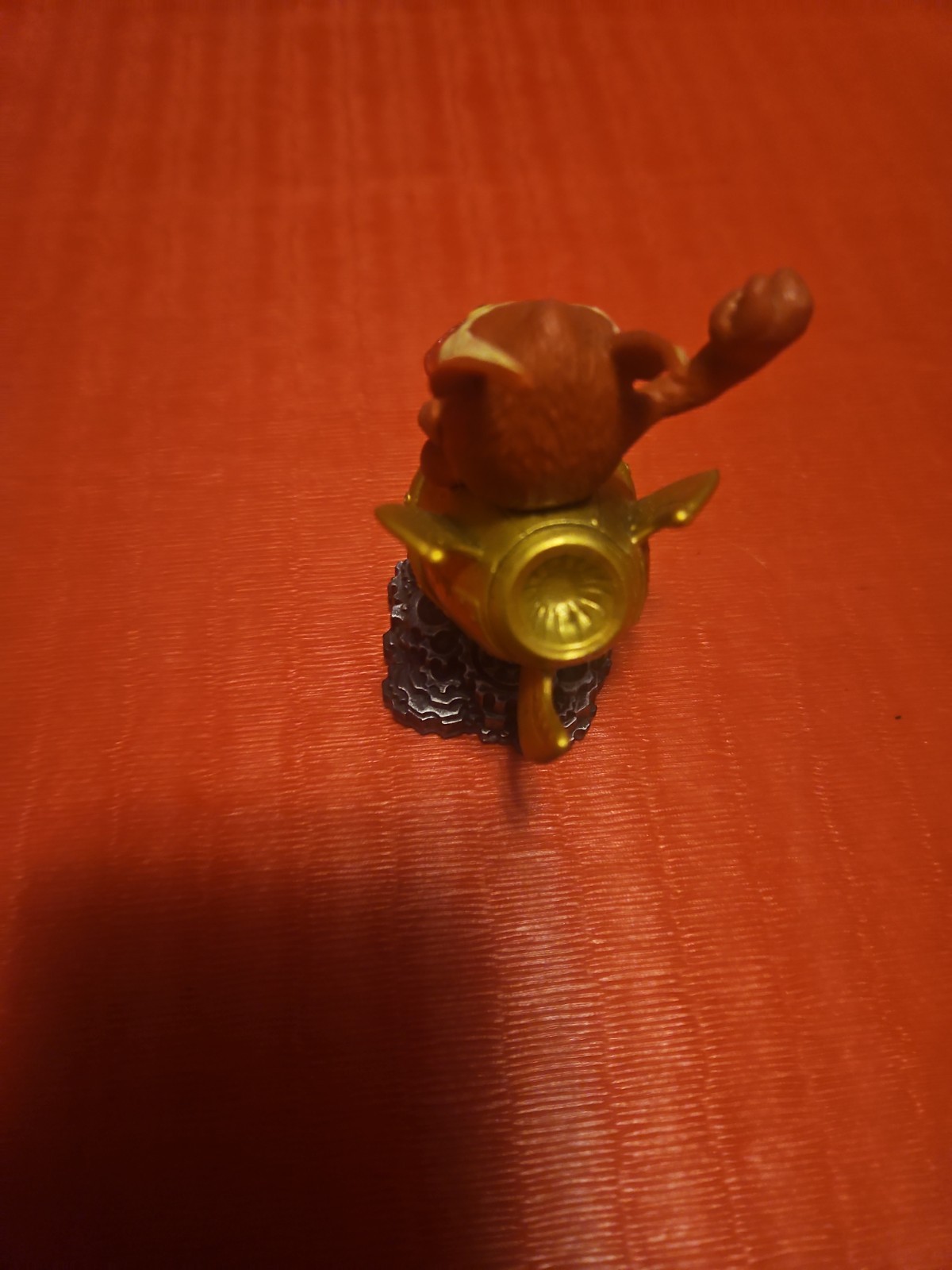 Skylanders SuperChargers Gold Rusher Vehicle – Trigger Happy Figure – Untested