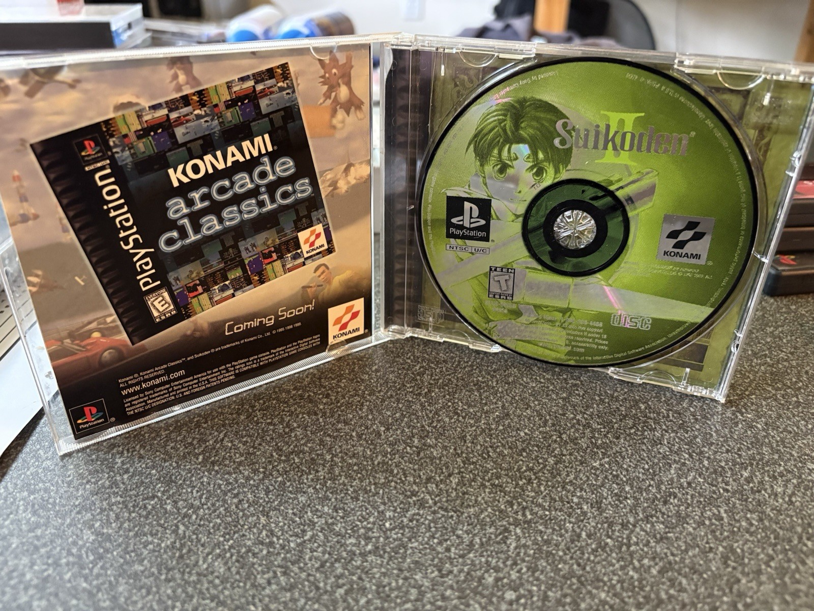 Konami Suikoden II PS1 1998 Suikoden Series T NTSC-U/C (US/Canada)