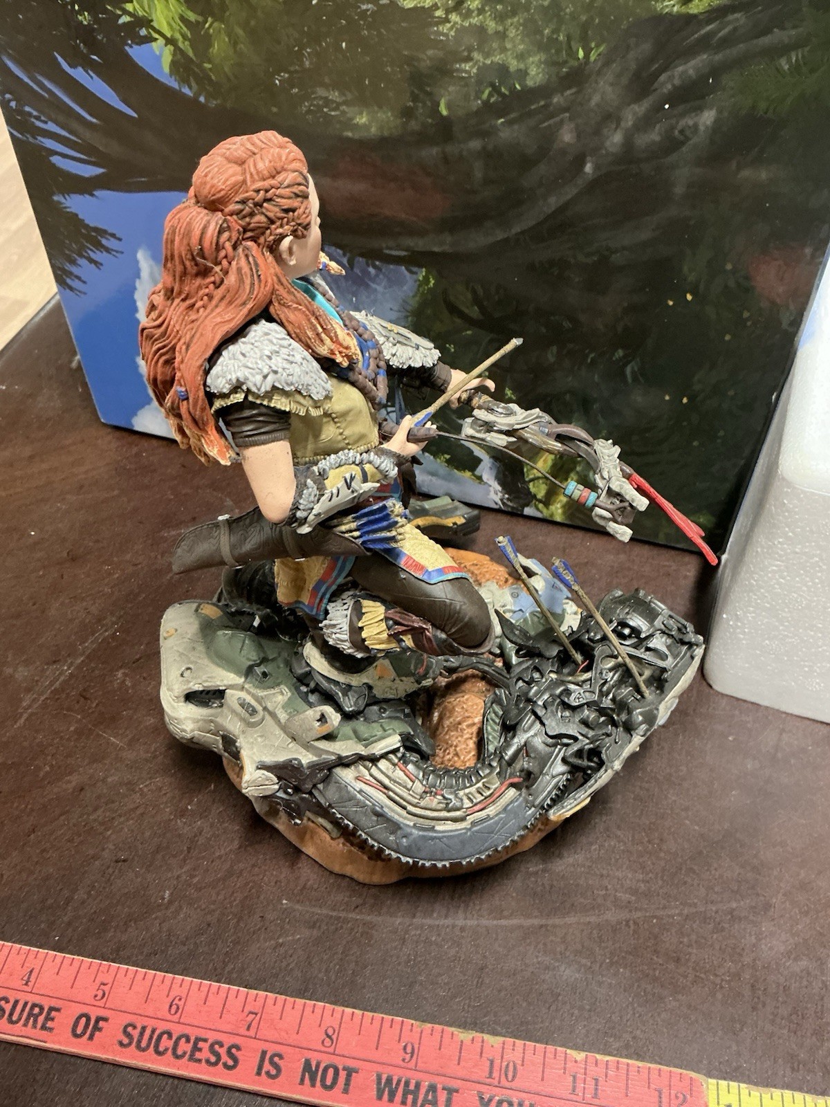 Horizon Zero Dawn Collector’s Edition 9″ Statue Huntress Aloy Read Description