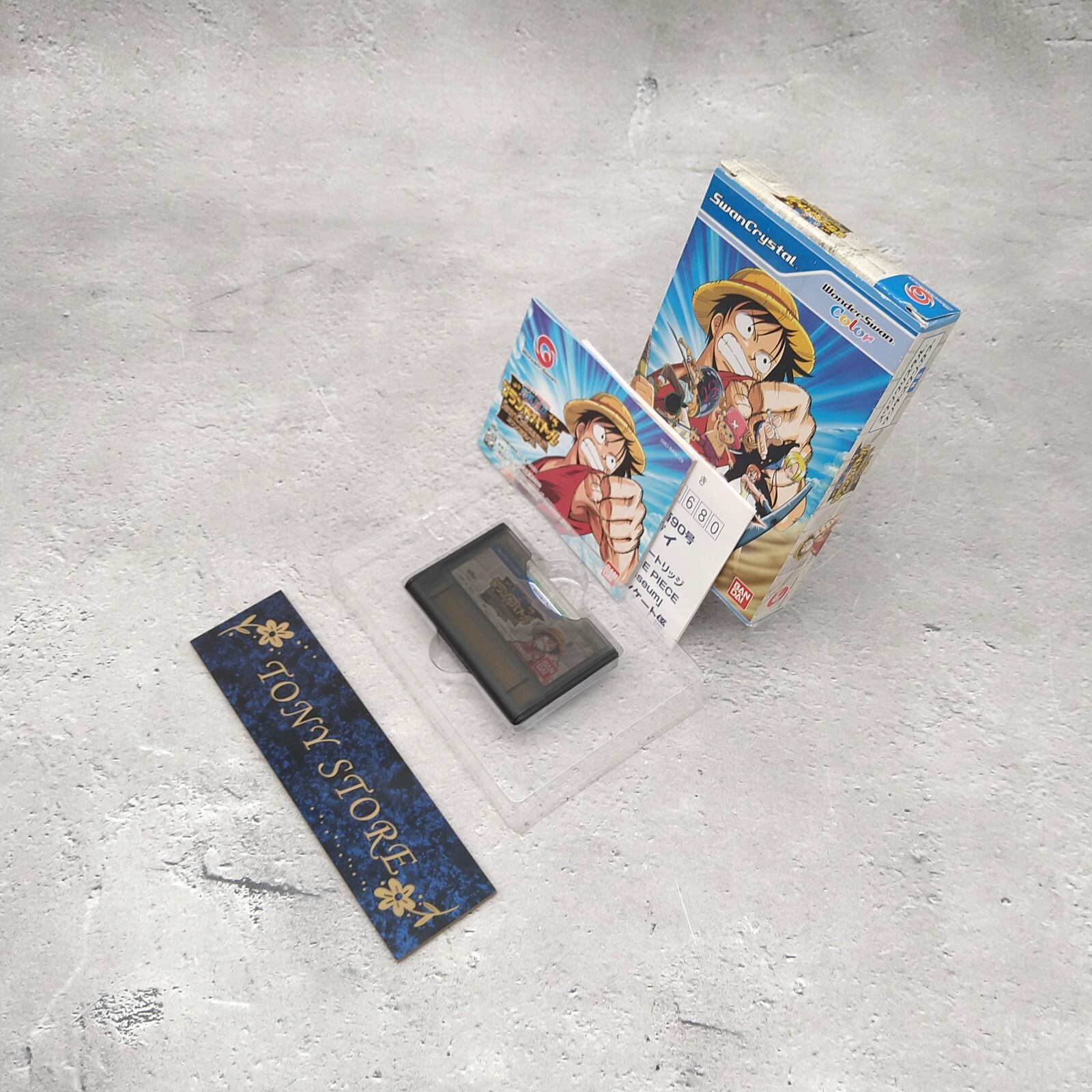 Bandai 2002 One Piece Grand Battle Swan Colosseum WonderSwan Color Retro Game