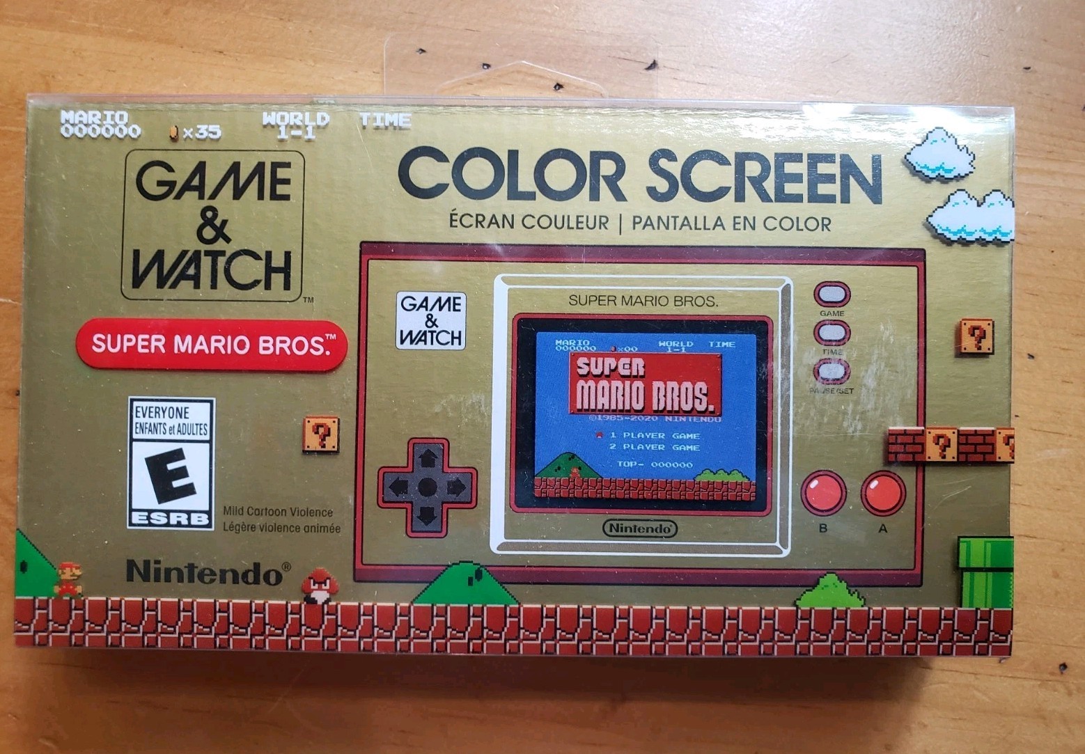 Super Mario Bros 35th Anniversary Game and Watch NEW AND SEALED