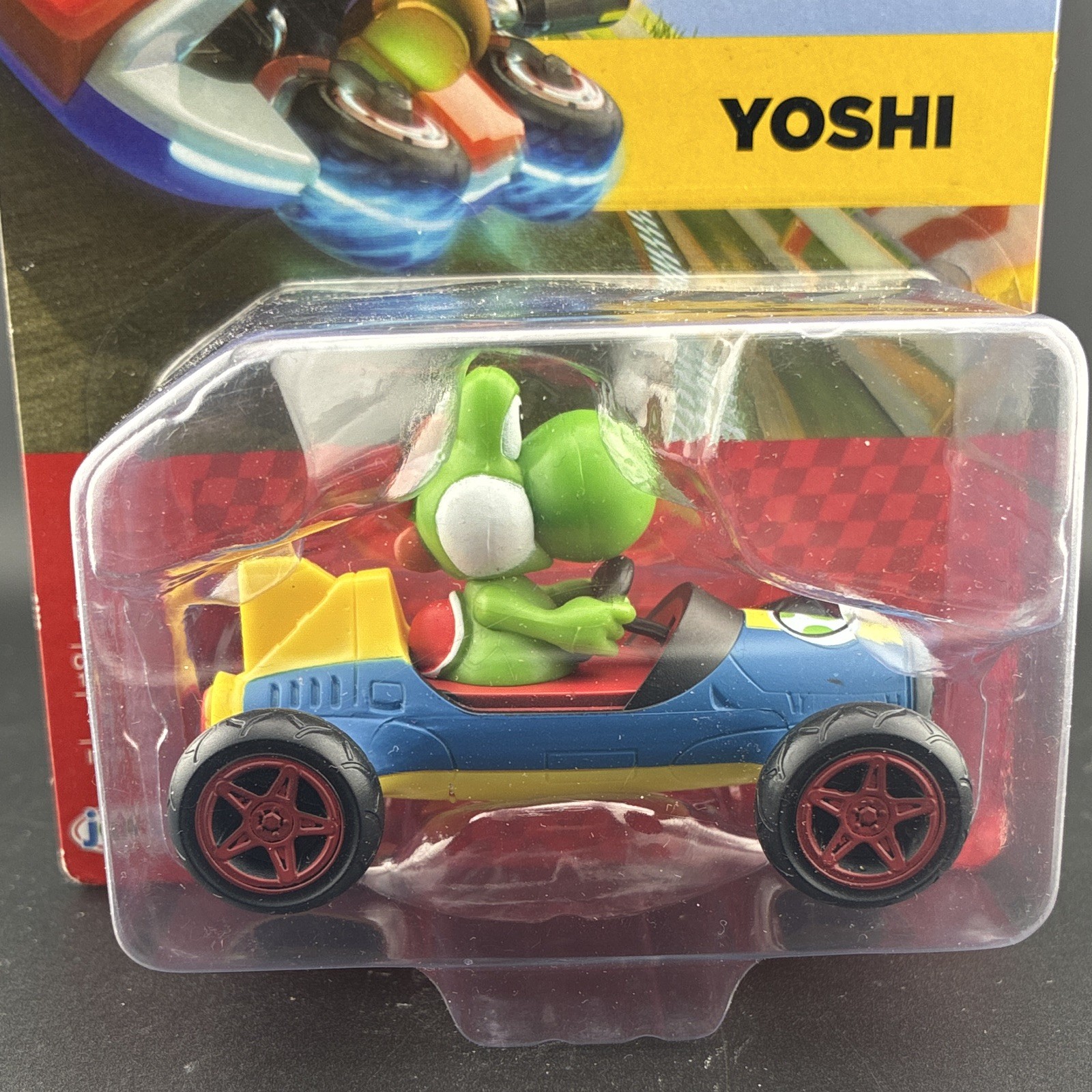 JAKKS Pacific Mario Kart Yoshi Mach 8 Proto 1 Diecast Vehicle 38605