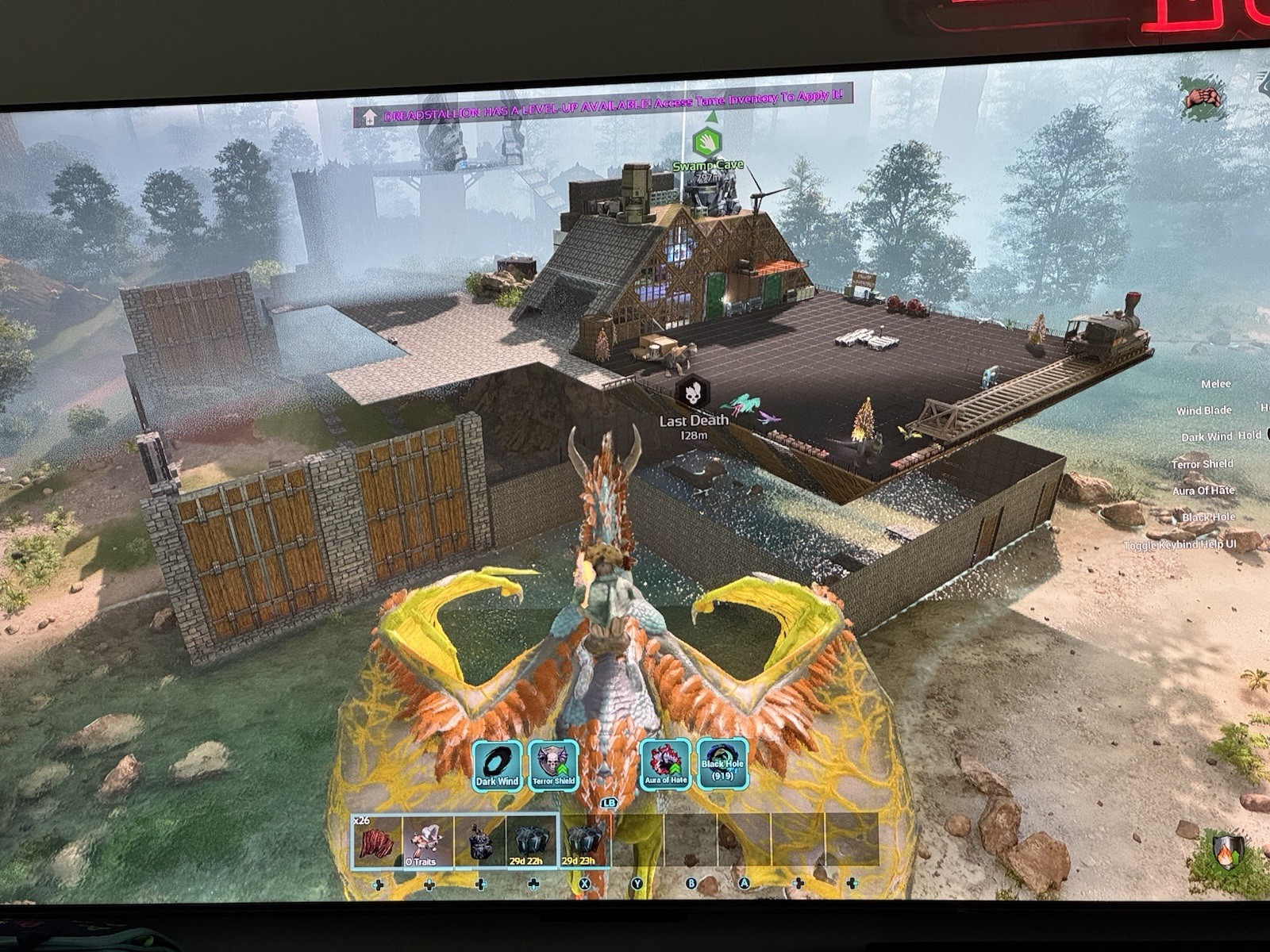 Ark Ascended ASA pve BASE on NA Island Server Over 650+ Dino’s! Mats, BPs, Etc.