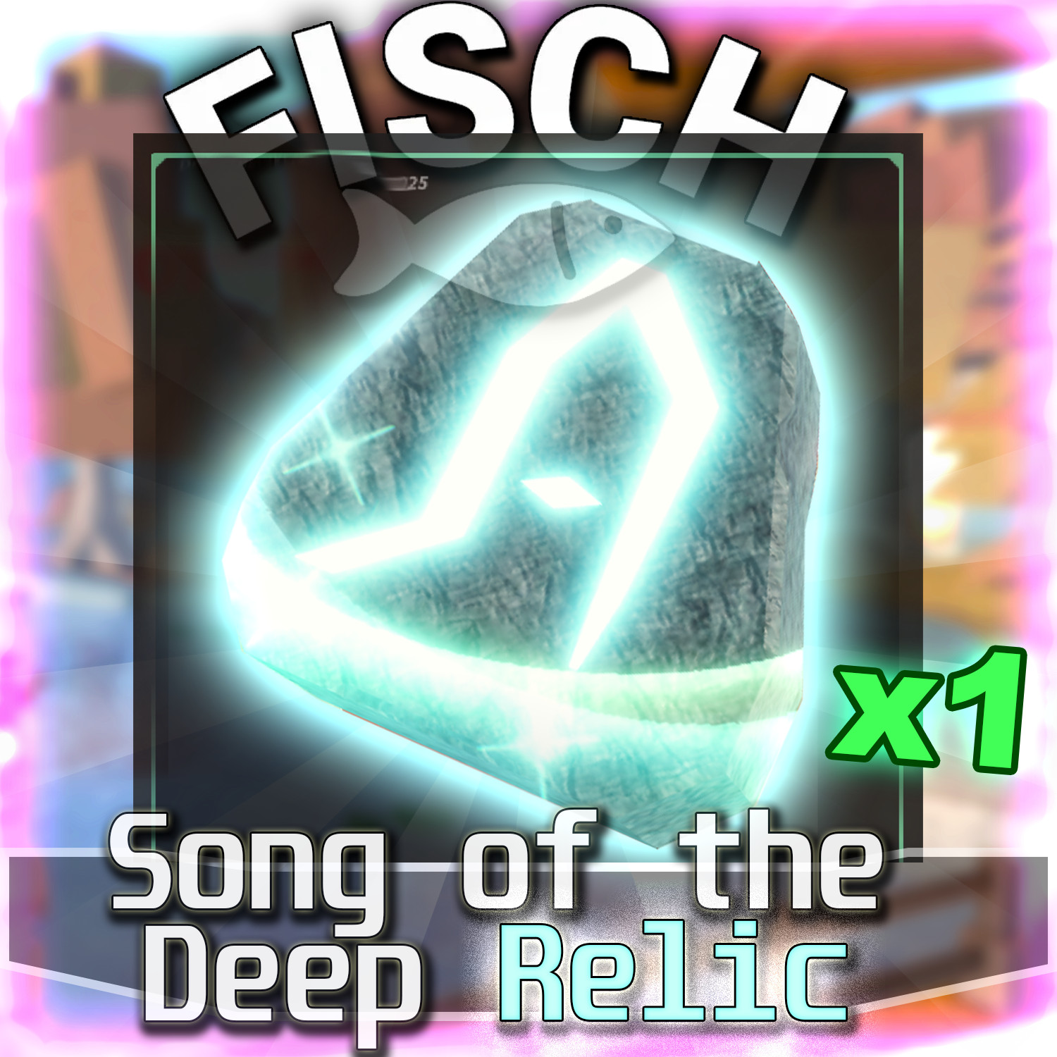 ROBLOX FISCH – Song of the Deep Relics 1-50 ⚡FASTEST DELIVERY⚡fish/cs/coins/rare