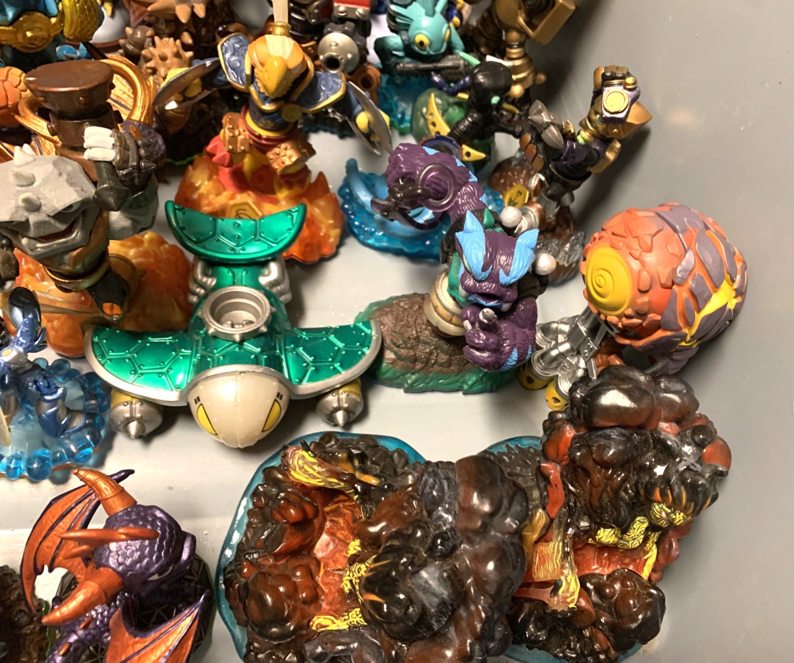 Lot Of 48 Skylanders Imaginators ,Giants, Spyro, Figurines and Crystals.