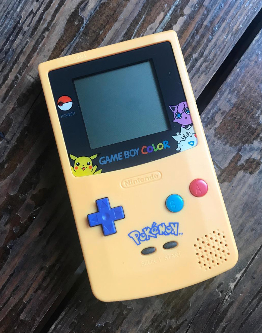 Nintendo Game Boy Color GBC System Console – Refurbished – USB-C Battery