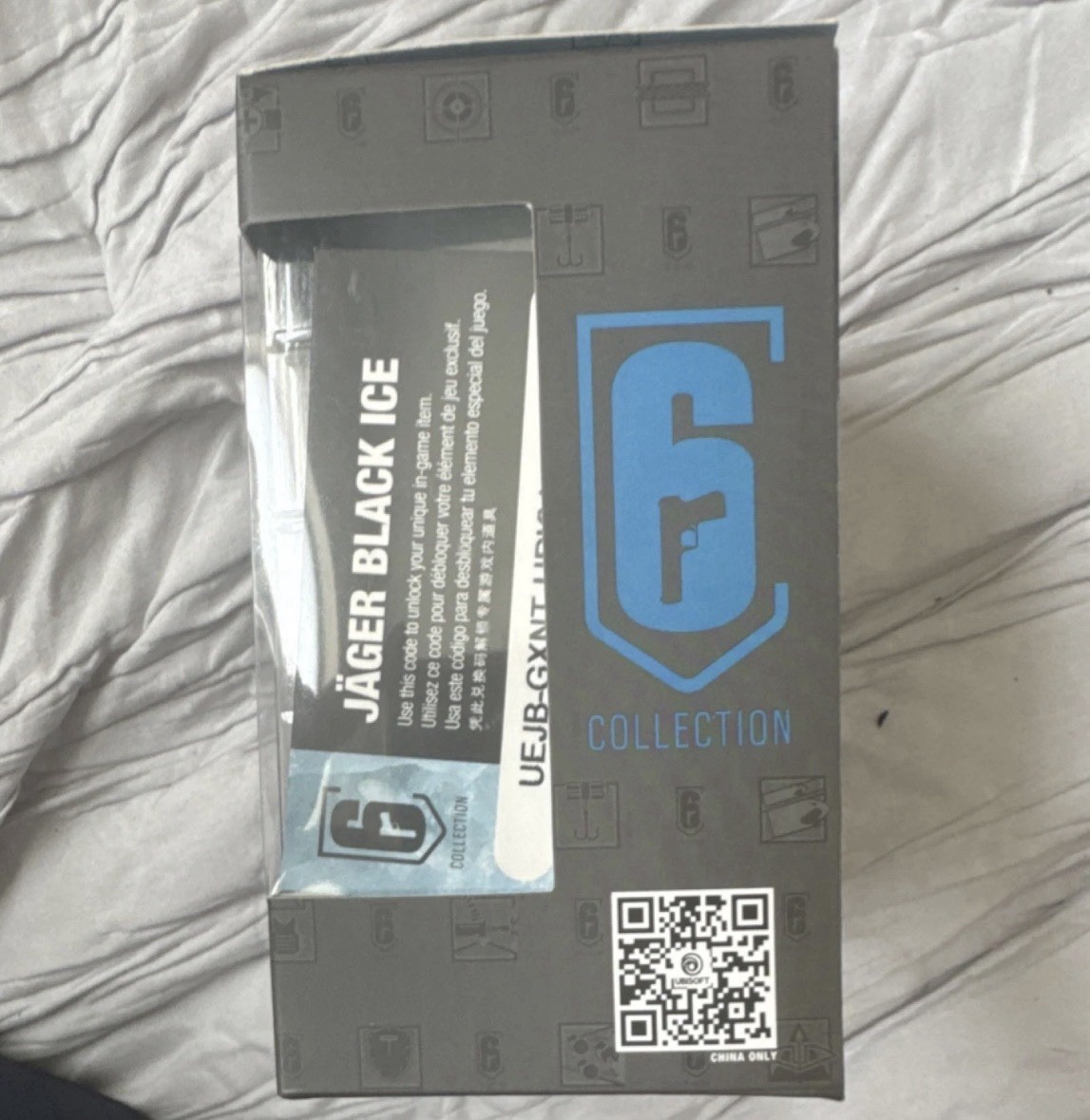Jäger Black Ice Collectible Figure – Rainbow Six Siege. Used code! 1 of 200
