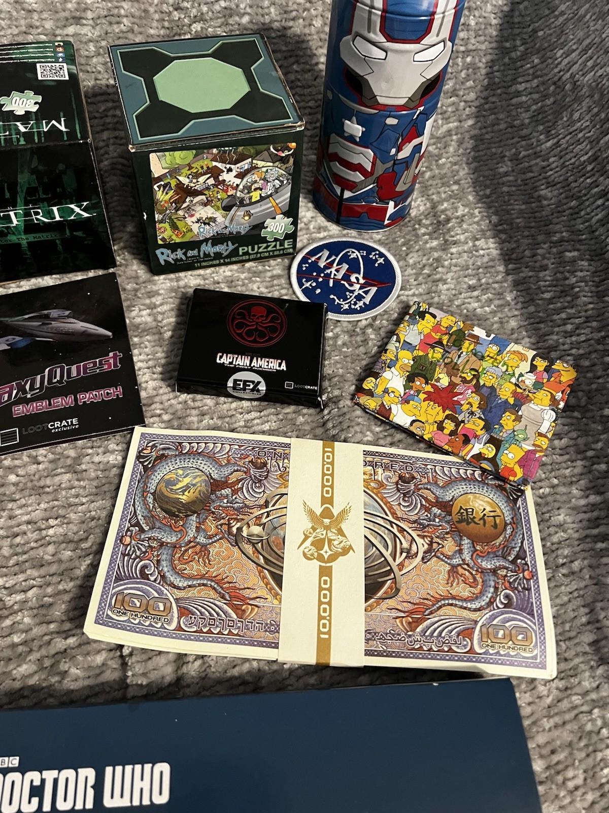 Huge Loot Crate Geek Collectibles Lot 30+Items Harry Potter Star Wars Doctor Who
