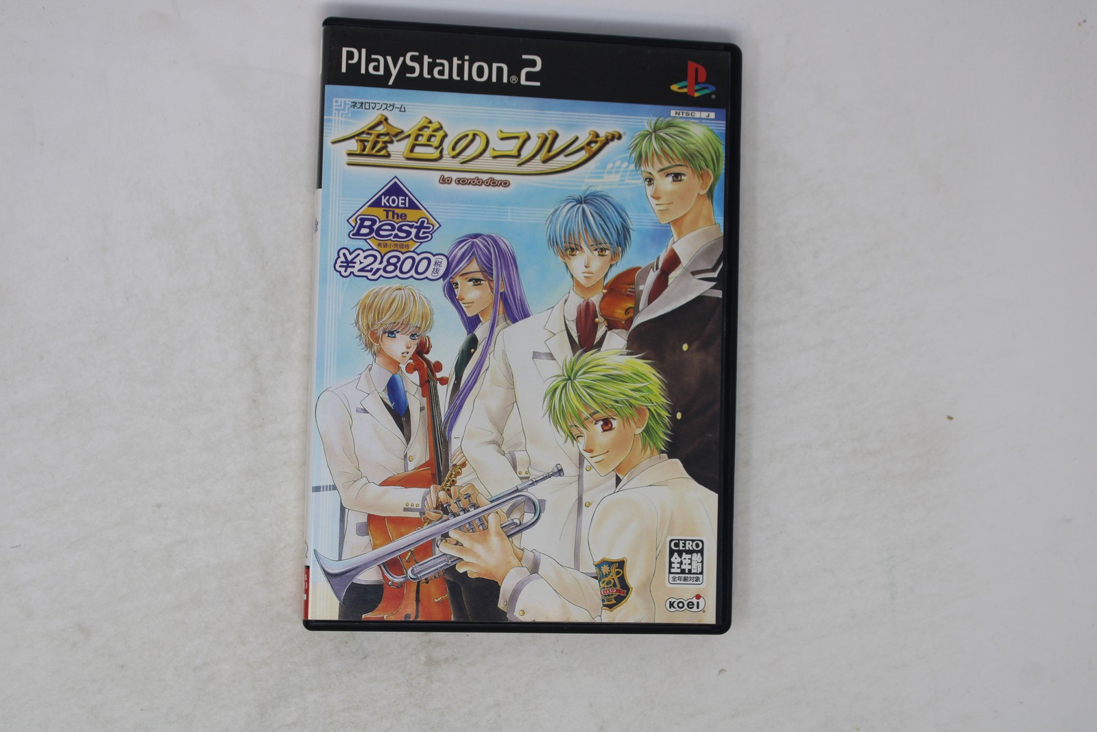 Kin’iro no Koruda La Corda d’Oro Koei The Best (JPN) (Region Locked) PS2