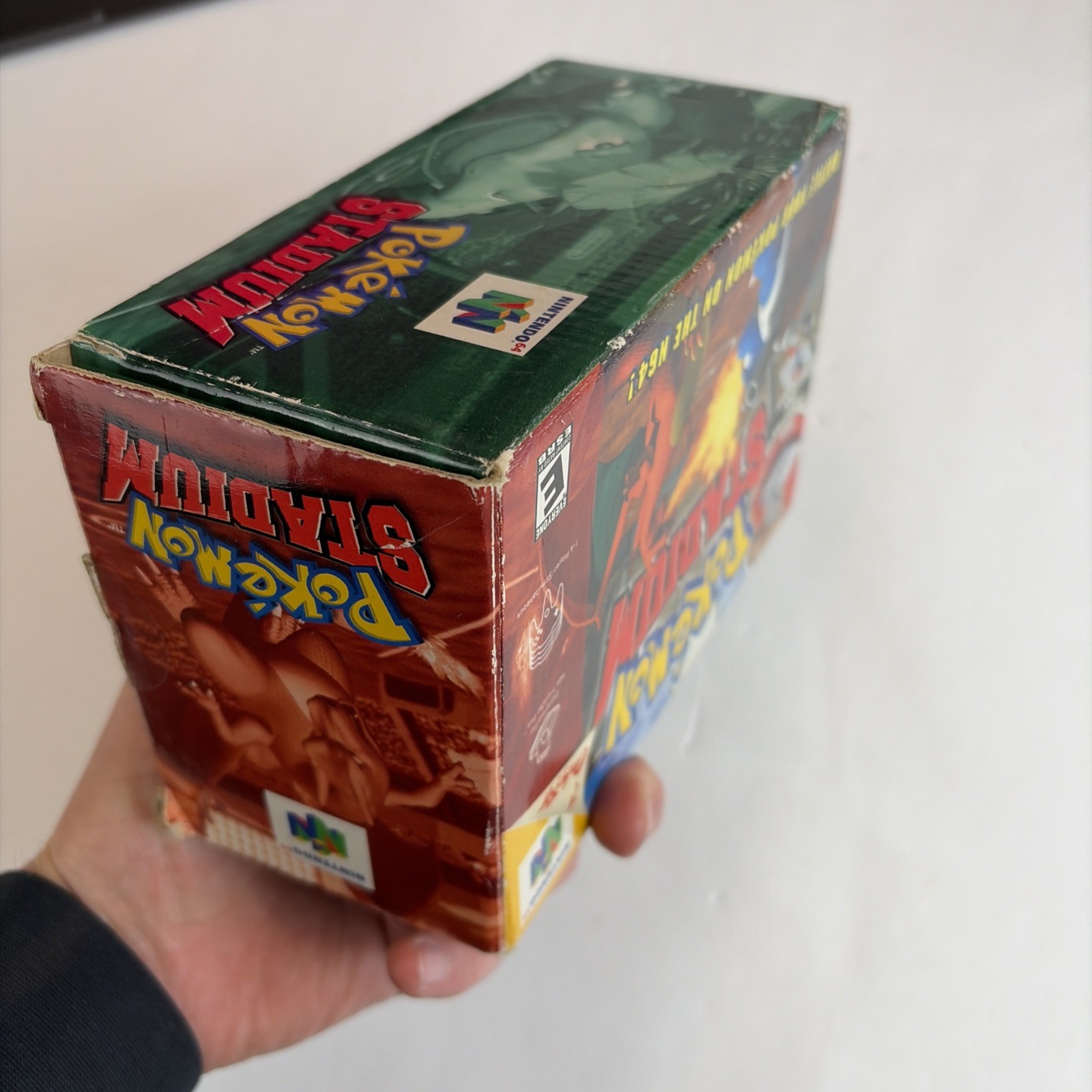 Pokemon Stadium – Nintendo 64 Big Box w/ Transfer Pak (Tested)