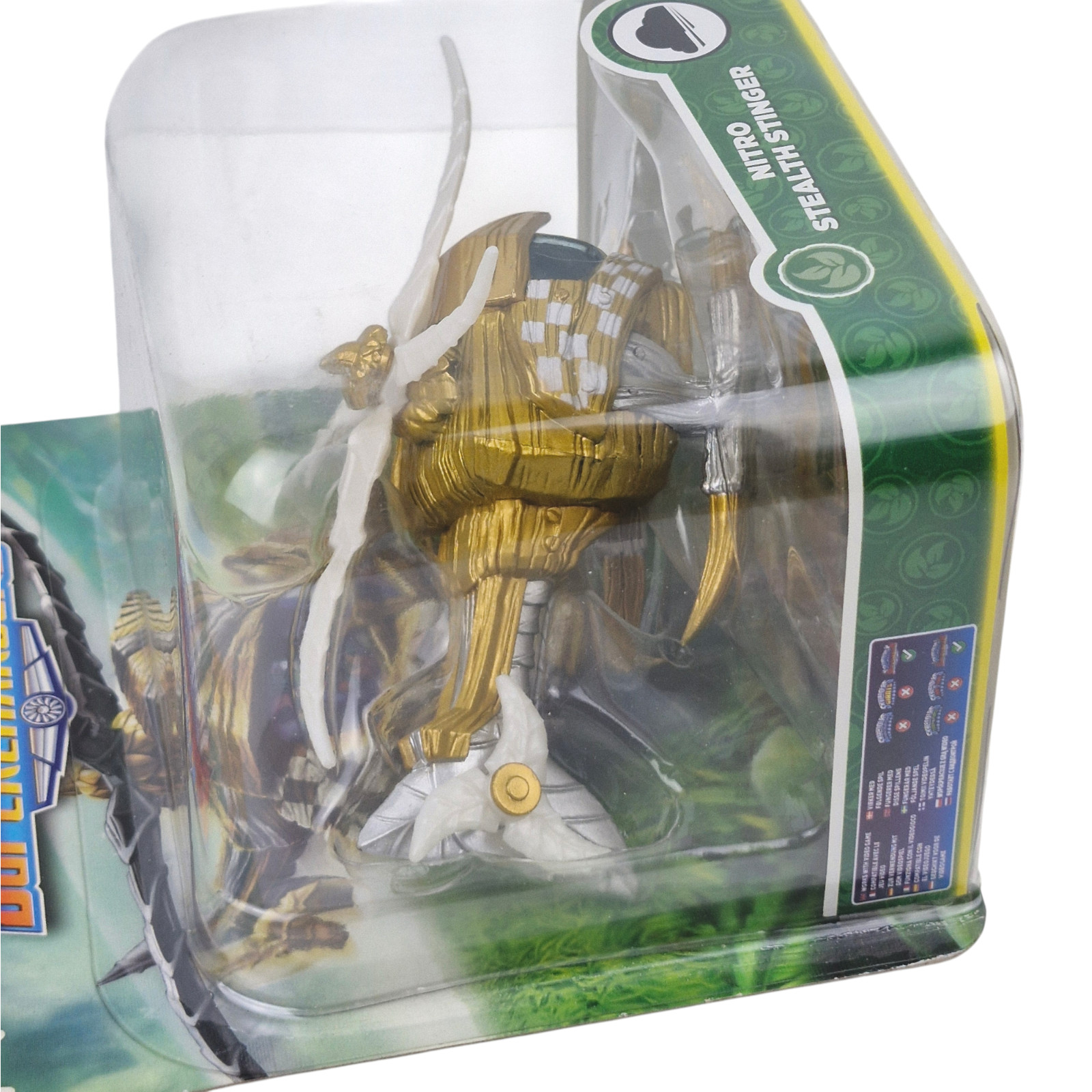 Skylanders Superchargers NITRO STEALTH STINGER Series NEW Gold Aust 2015 Ret 6+