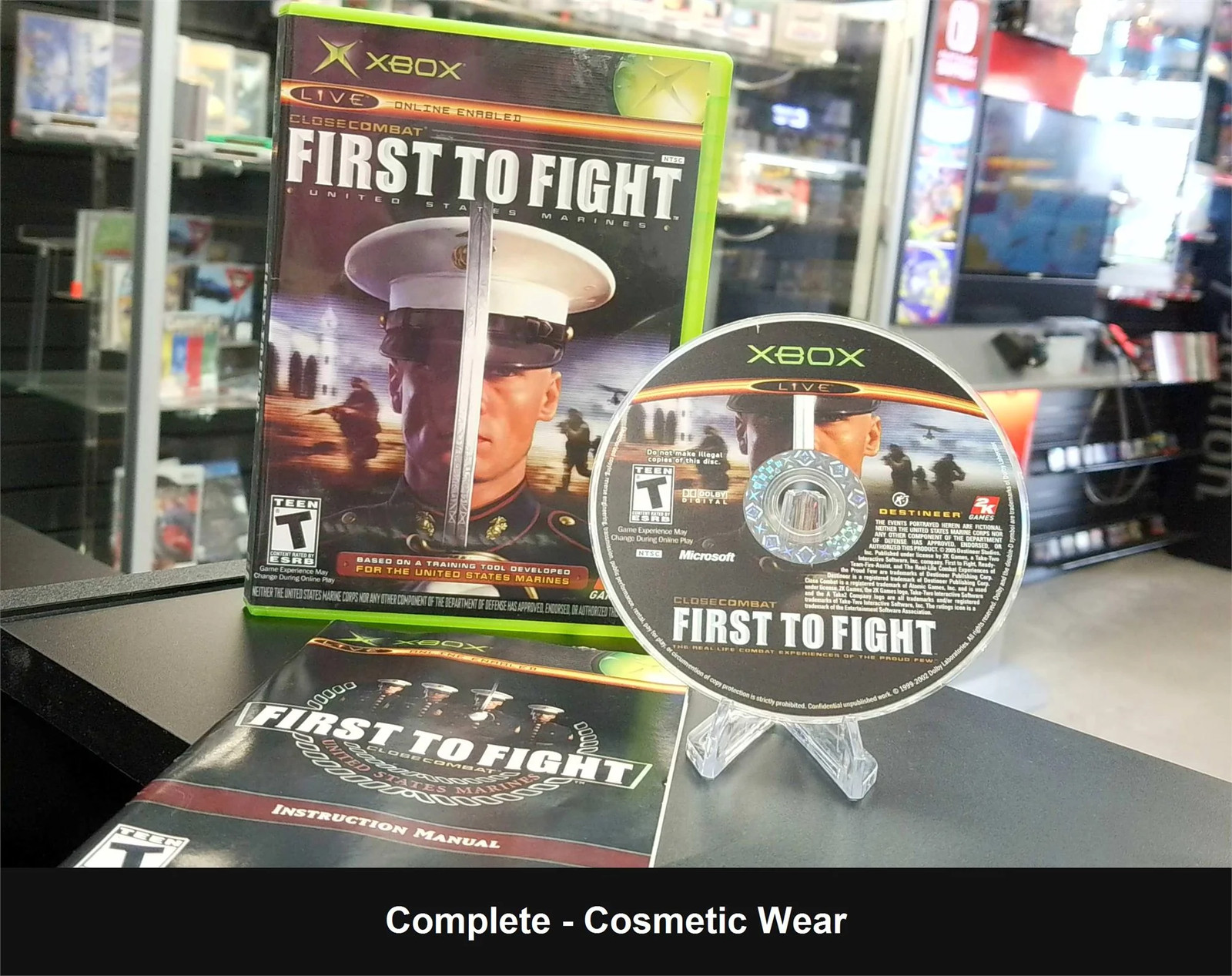 Close Combat First to Fight – Xbox – Complete – Cosmetic Wear