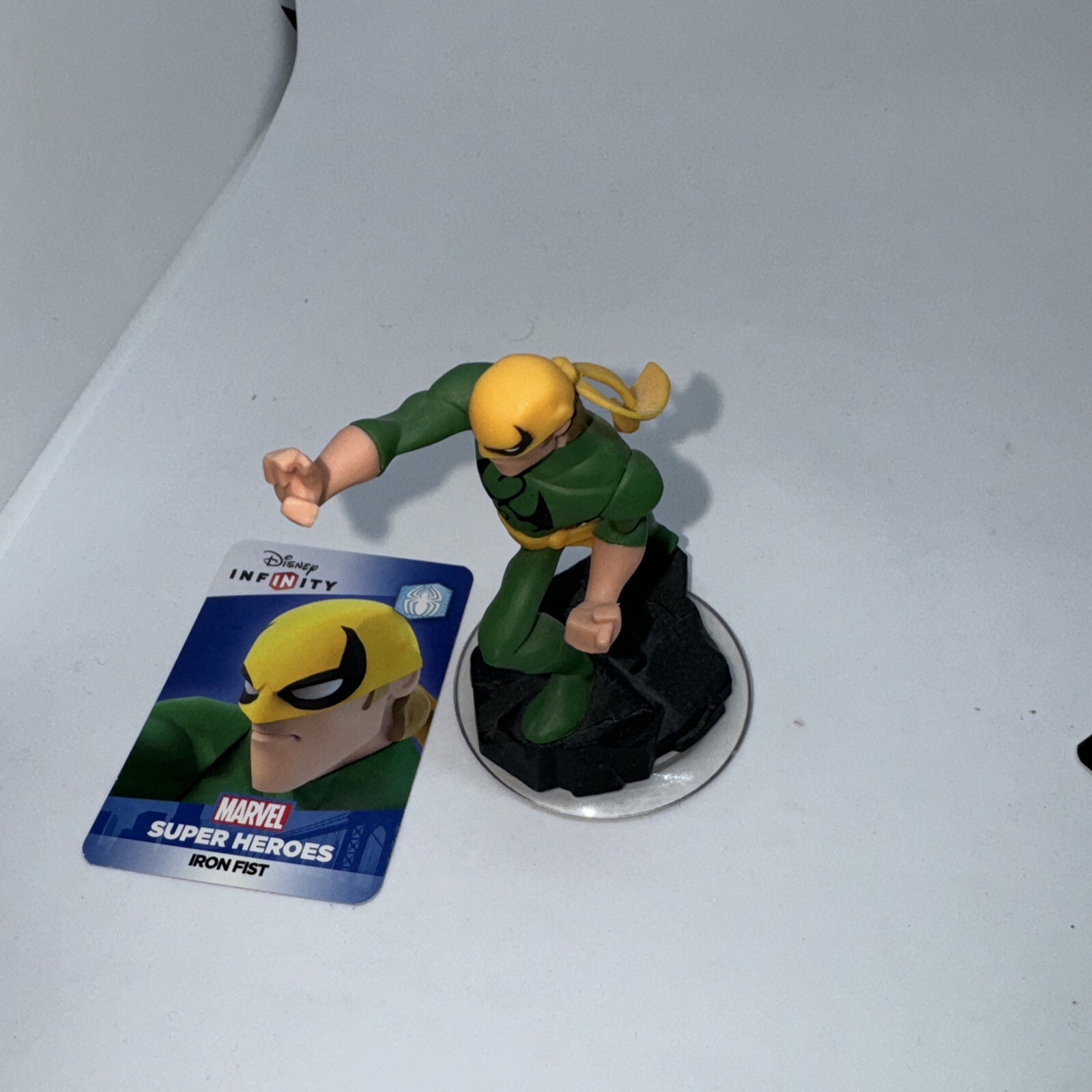 Disney Infinity 2.0 Marvel Super Heroes Iron Fist character figure tested works#