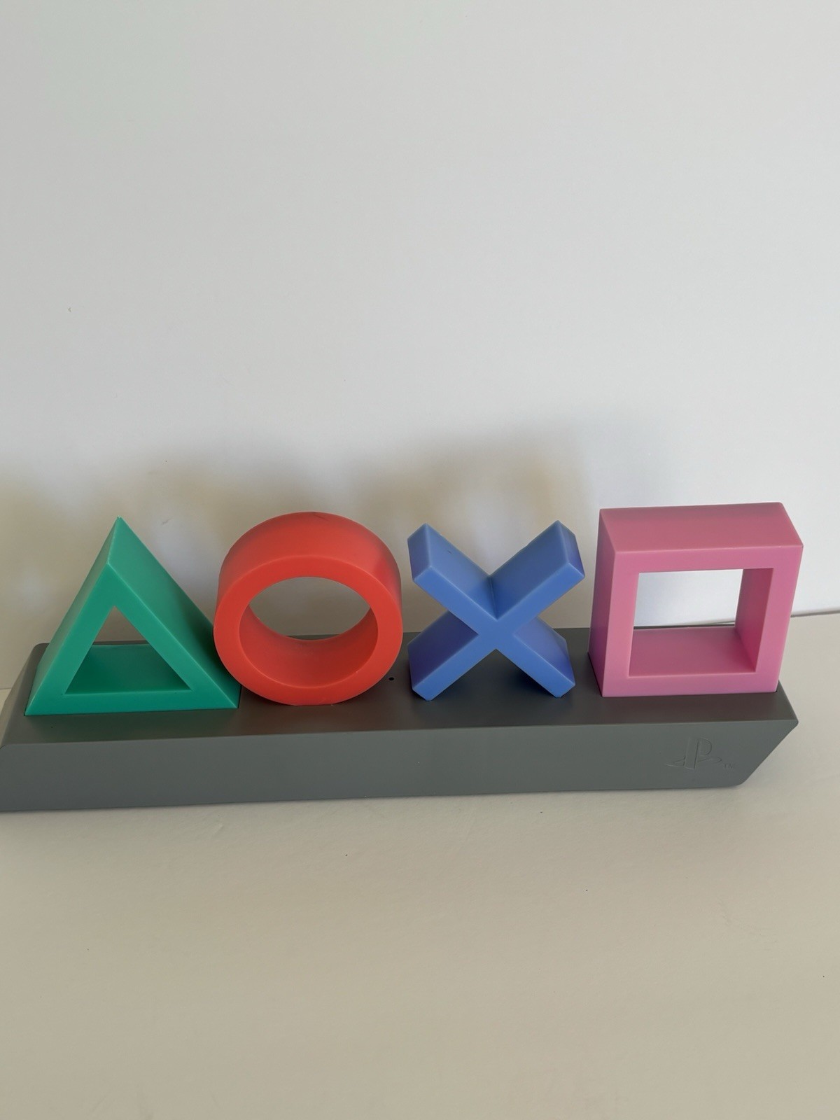 Paladone Playstation Color Icons Light 3 Modes- Tested Working