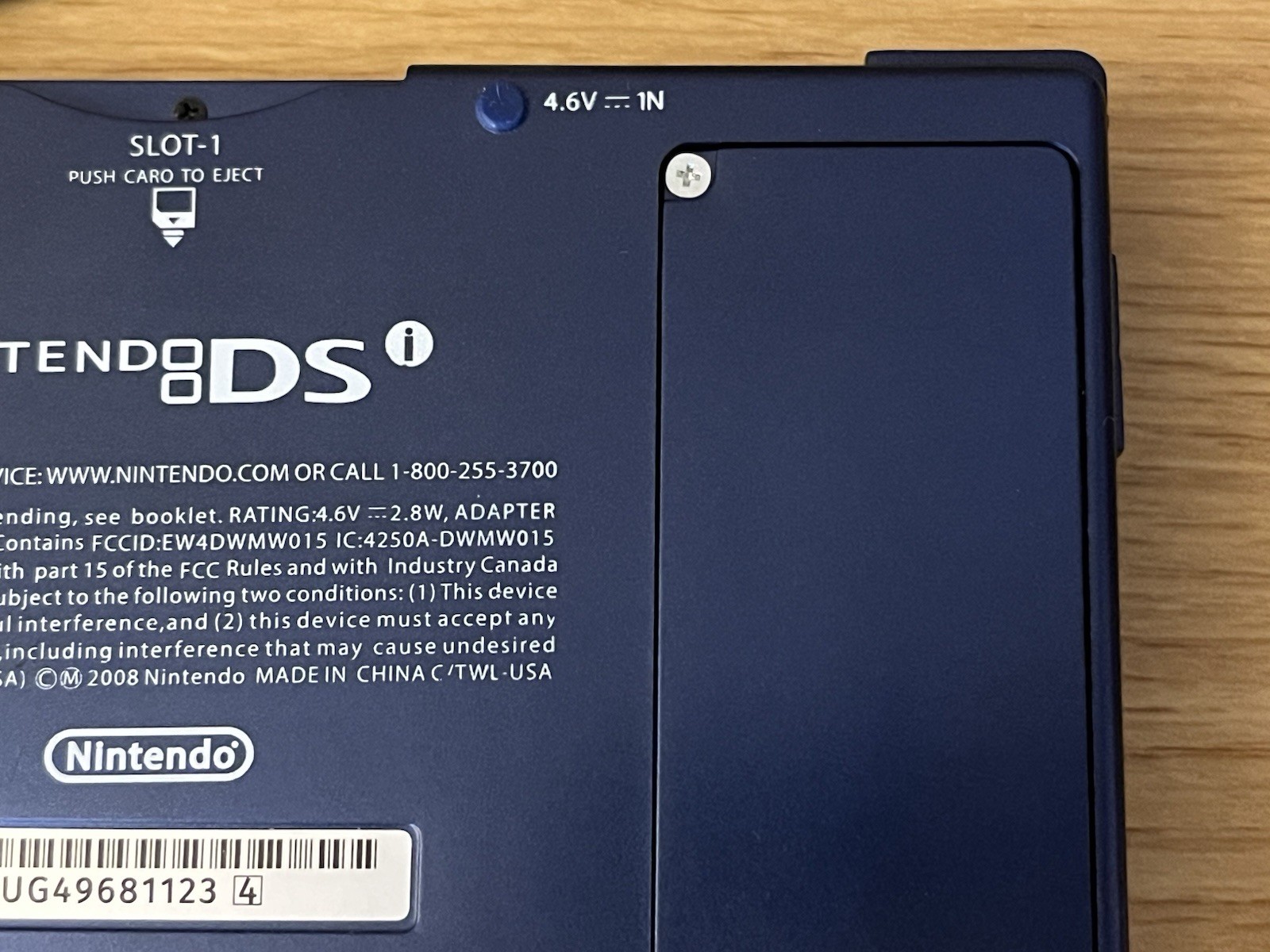 DSi Metallic Blue (Japan Region)