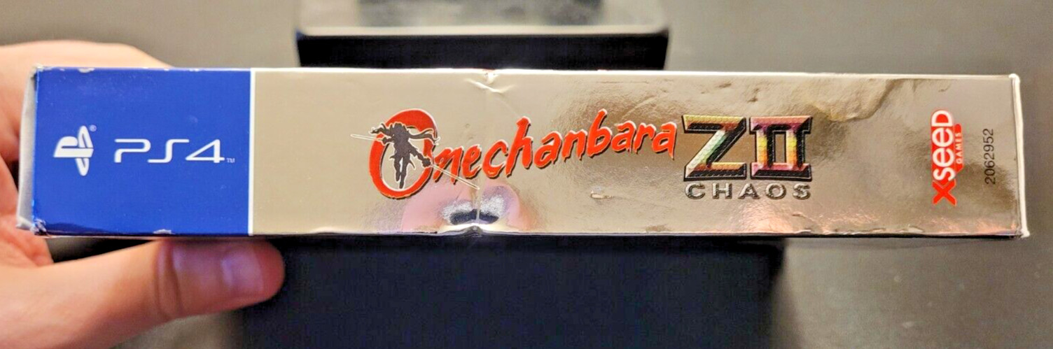 ONECHANBARA Z2 II CHAOS BANANA SPLIT LIMITED EDITION Sony PlayStation 4 PS4 RARE