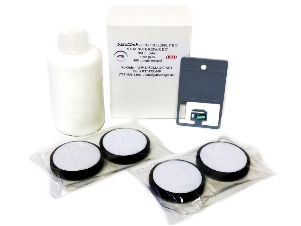 ☆ Genuine ECO PRO 2 800 Minute Supply Kit – 4 Pads 800m Time Card Polish ! ☆