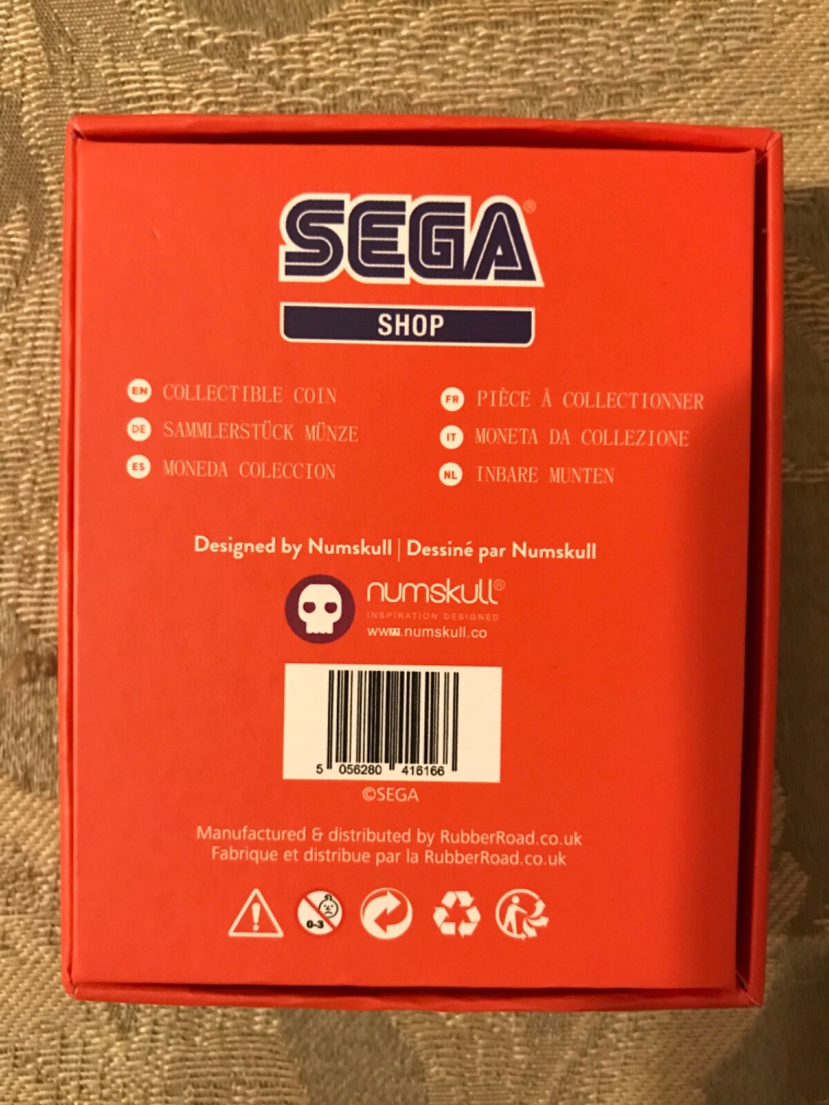 Jet Set Grind Radio Coin Medal Sega Shop EU Exclusive 300 Units Rare