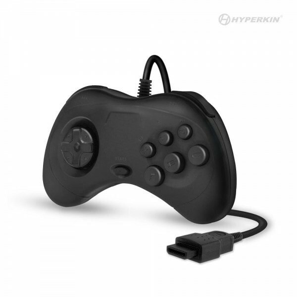 Used CirKa Controller for Sega Saturn (Black)