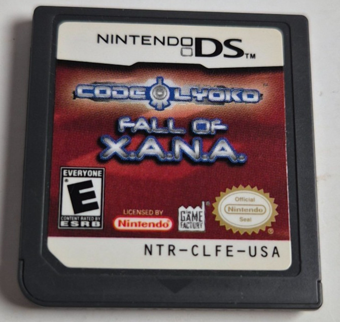 Code Lyoko: Fall of X.A.N.A. (Nintendo DS, 2008) Authentic Tested Xana