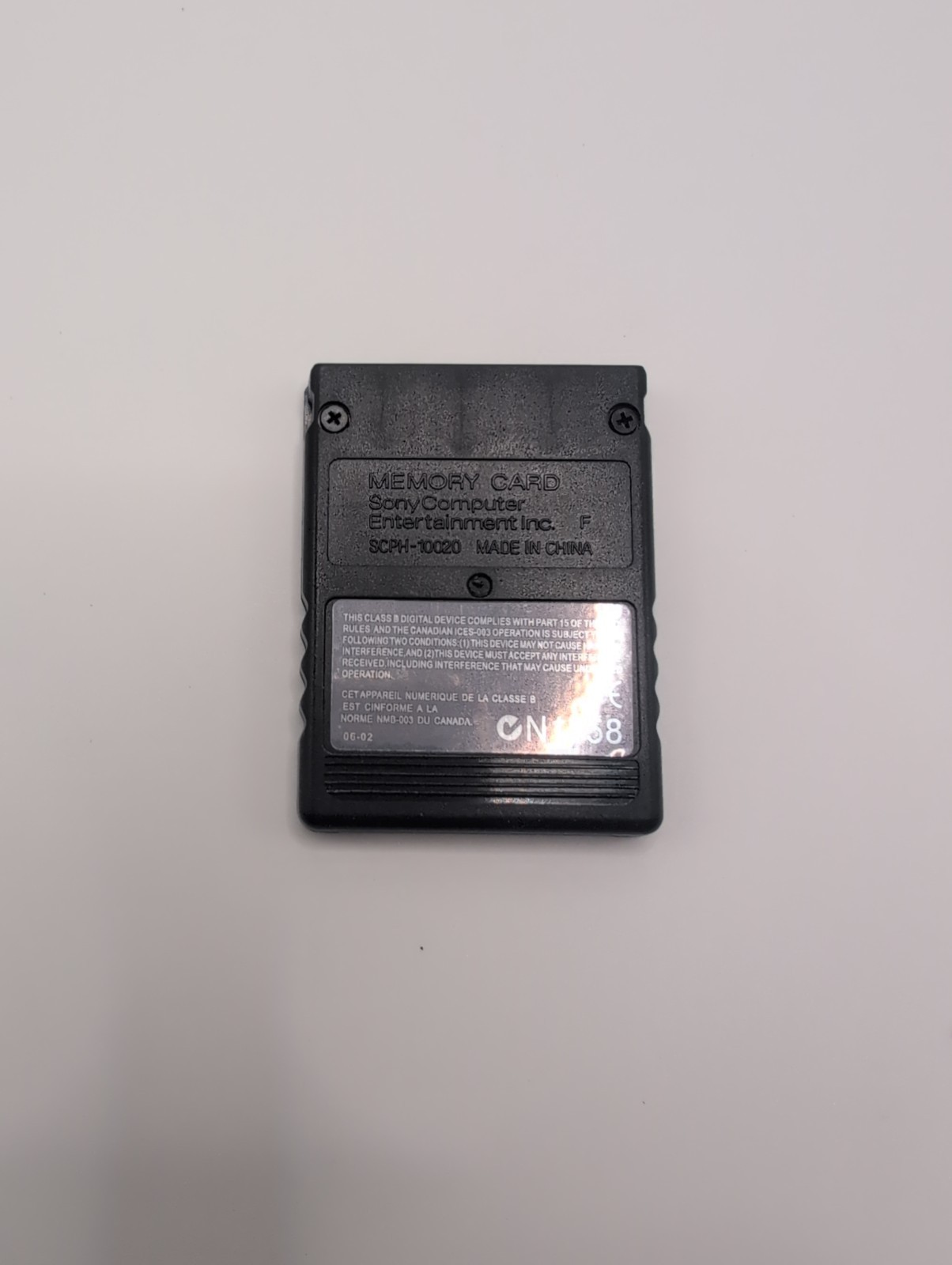 D1 Official Sony Playstation 2 64MB Memory Card (SCPH-10020) OEM MagicGate Works