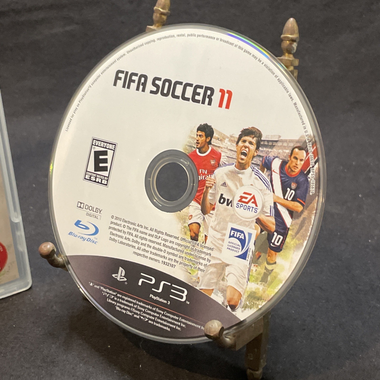 FIFA Soccer 11 (Sony PlayStation 3, 2010) tested, working. No Manual