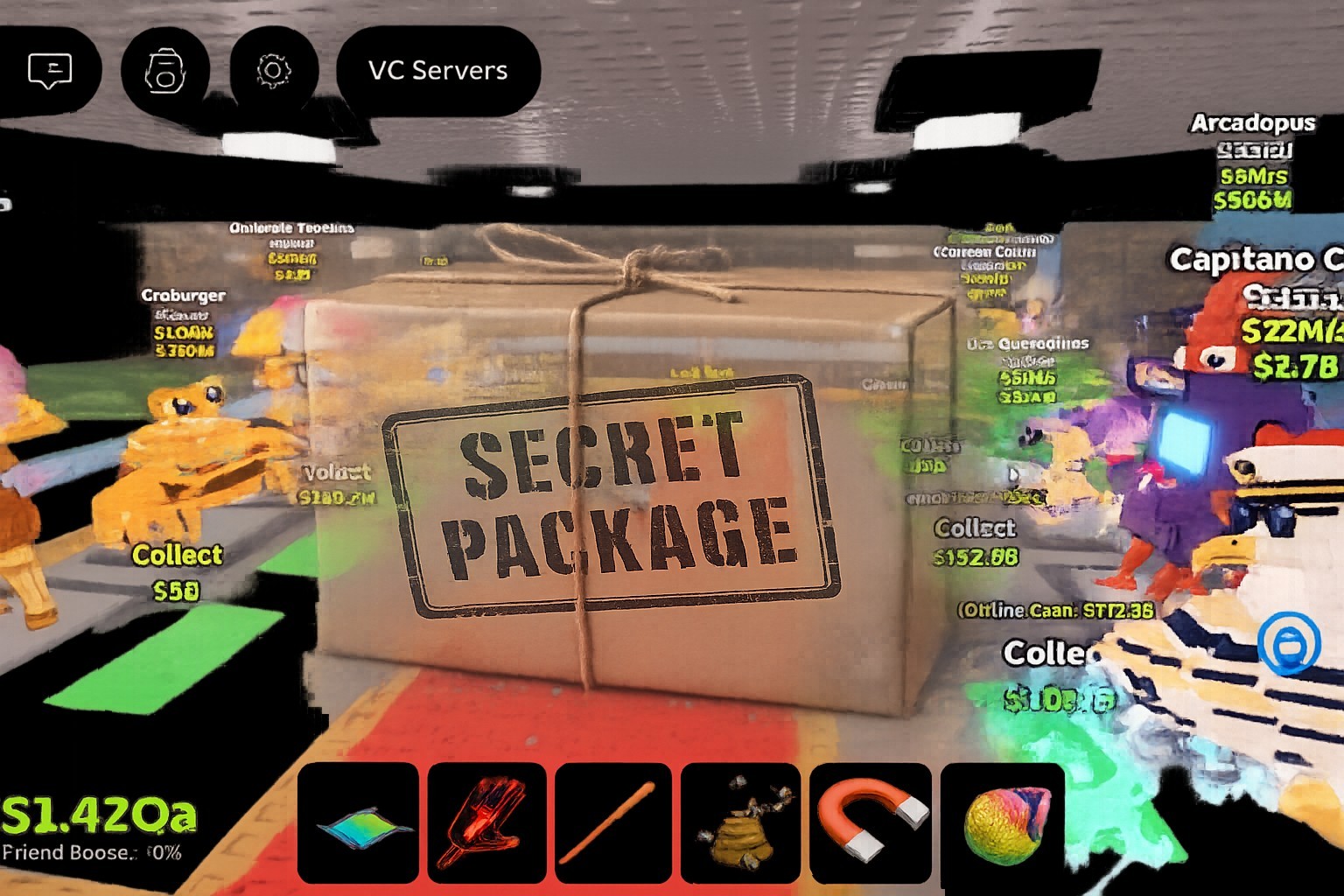 This Is A Secret Steal A Brainrot Package Its A Package SAB.