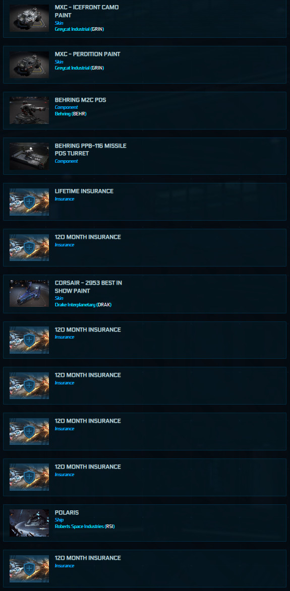 Star Citizen – RSI POLARIS – LTI – CCU’d | Lifetime Insurance