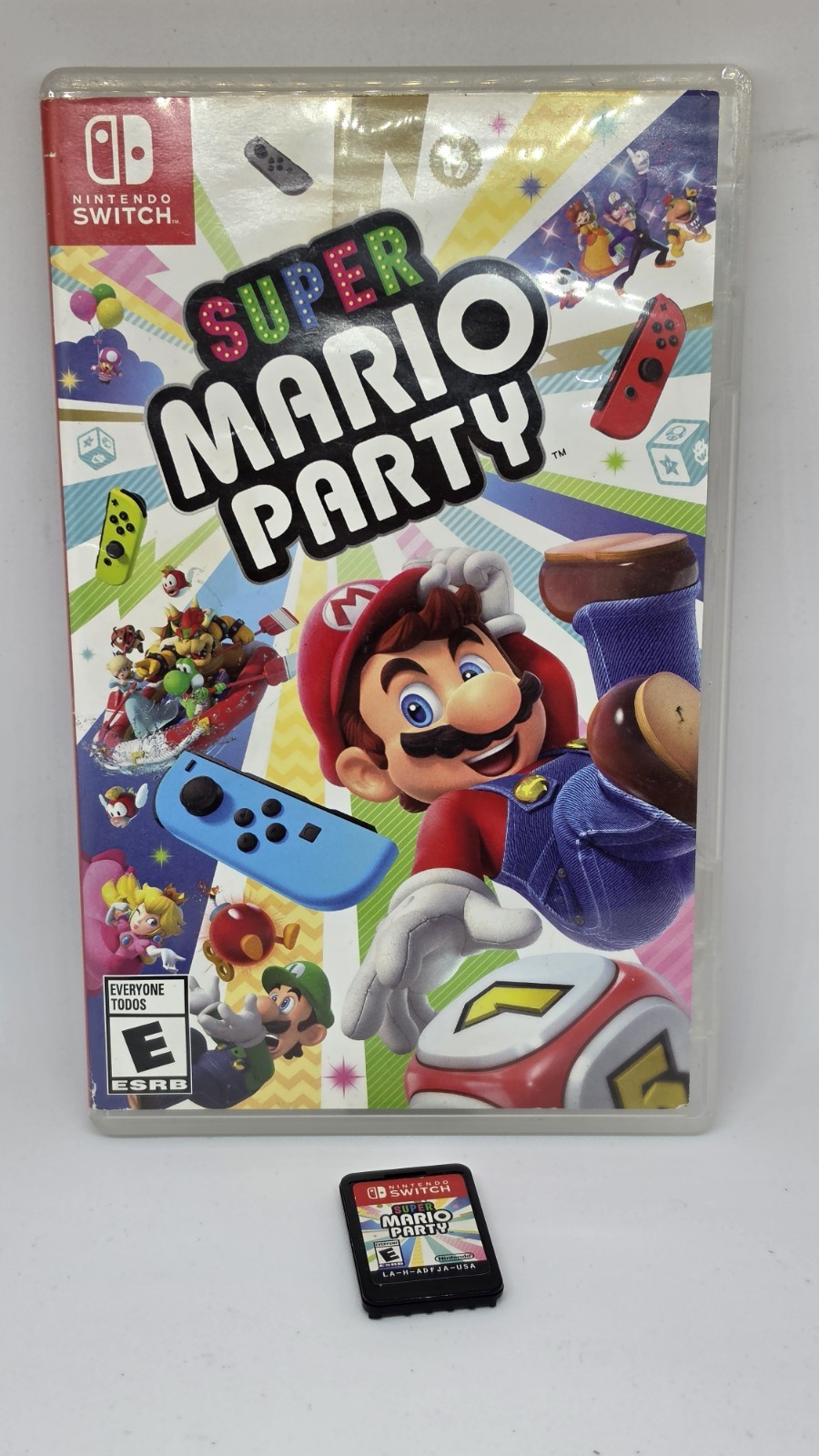 Super Mario Party Nintendo Switch Game with Case Working Good Condition