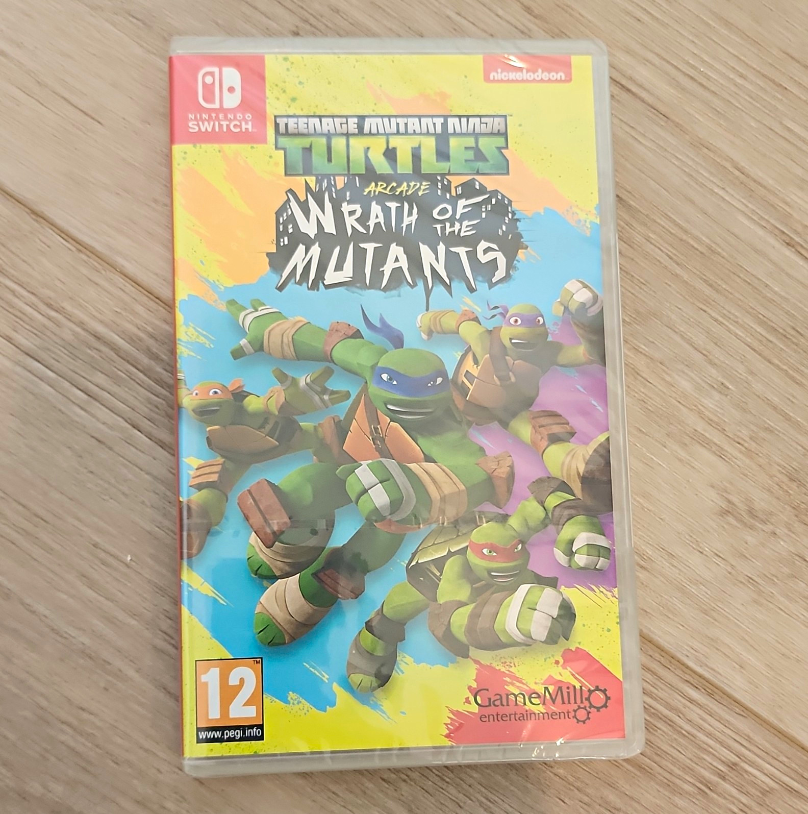 GameMill TMNT Arcade: Wrath of the Mutants Switch Beat ‘Em Up PEGI 12 PAL