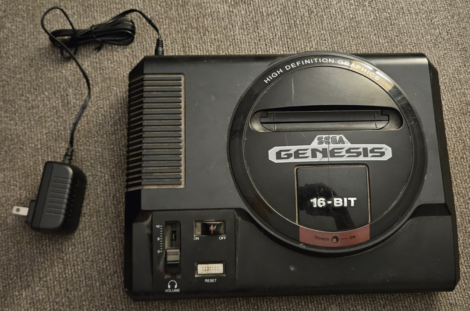 Sega Genesis Console 16-Bit Video Game System Retro Vintage Collectible RARE🎮🔌