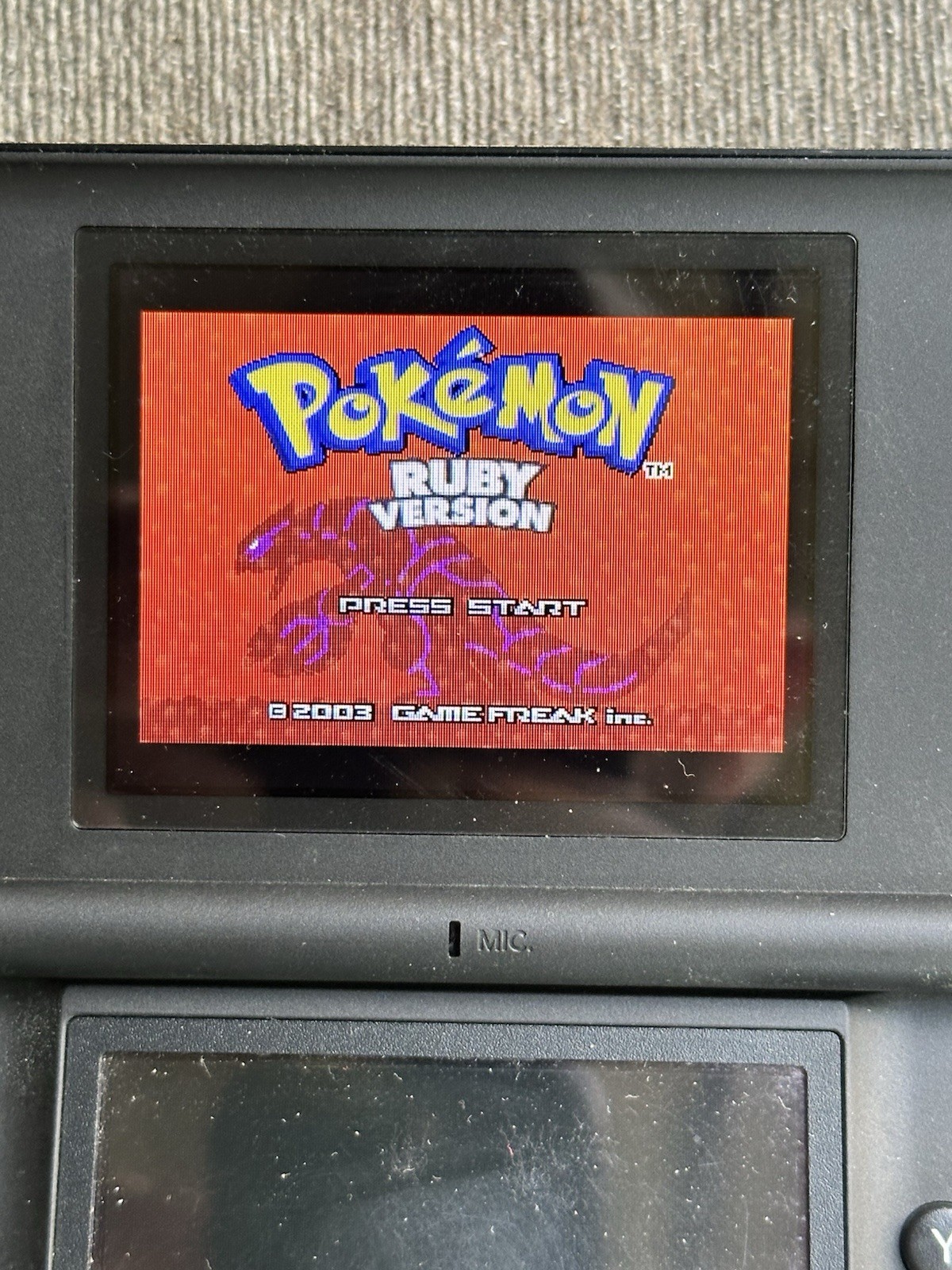 Pokémon: Ruby Version (Authentic, Tested, Dry Battery)