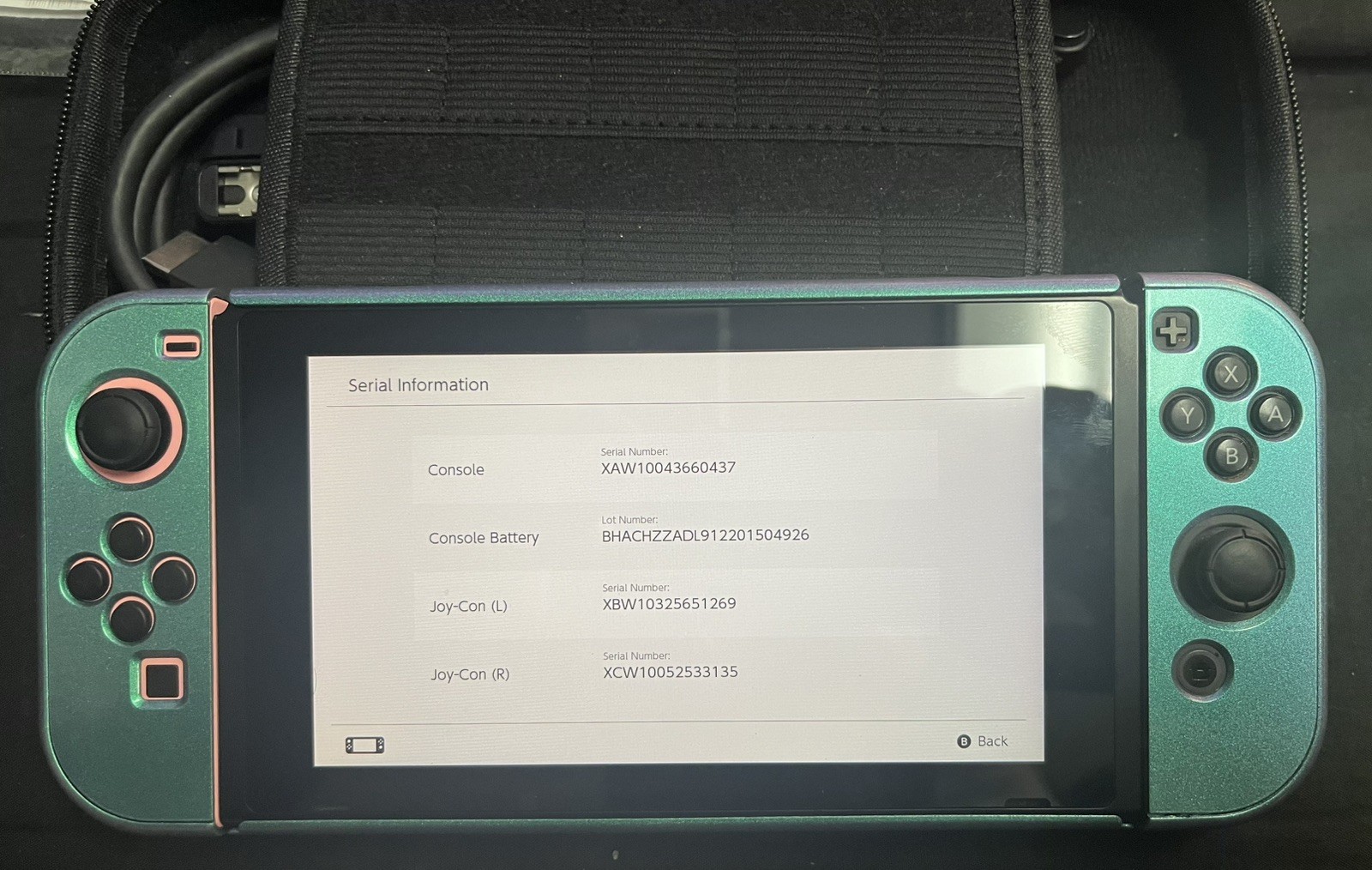 Nintendo Switch Console NO SD CARD