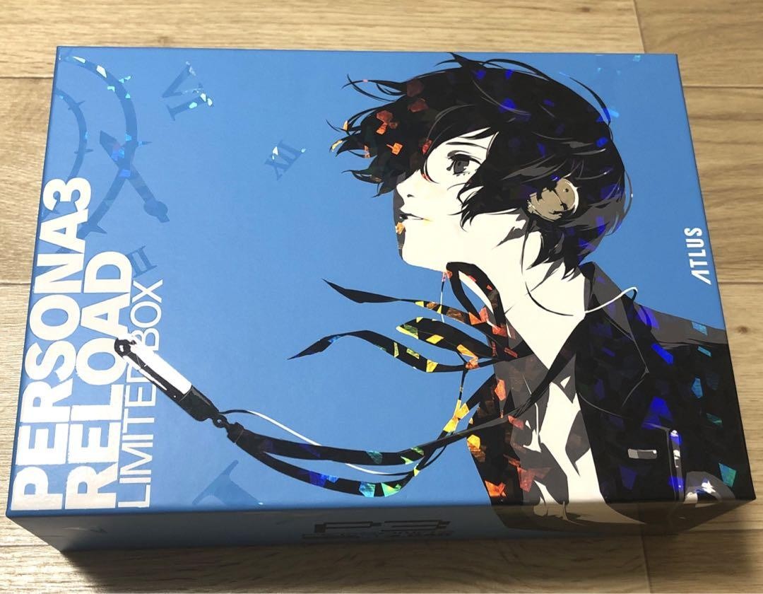 PERSONA 3 RELOAD LIMITED BOX Full Complete Set Benefits 2024 P-STUDIO Used