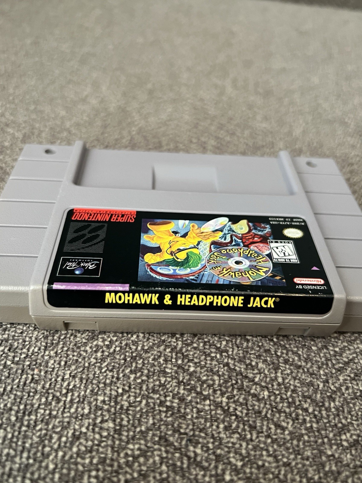 Mohawk and Headphone Jack (Super Nintendo, 1996)
