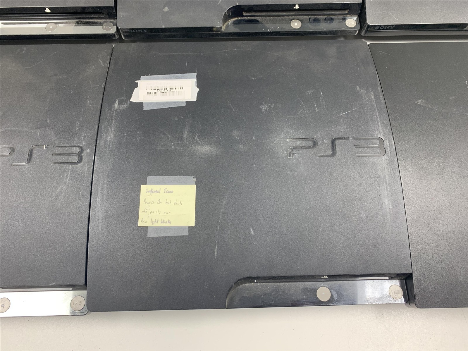 Bulk Lot 6 Sony PS3 Slim Consoles Broken For Parts or Repair Wholesale