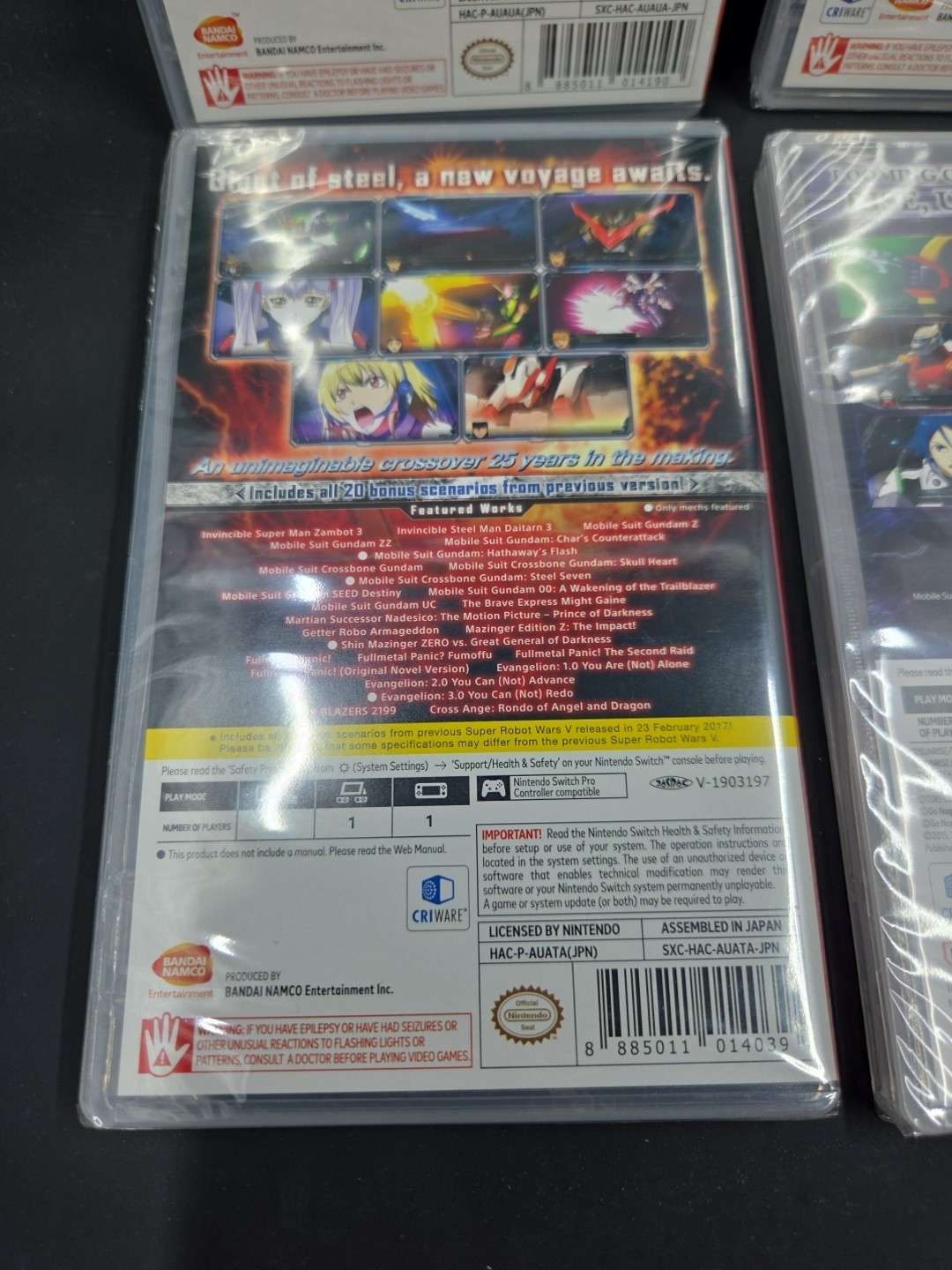 Super Robot Wars X + T + V + Y – Nintendo Switch – Brand New | Factory Sealed