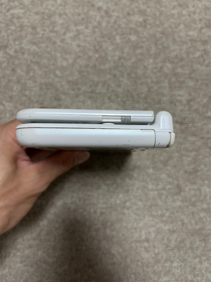 New 3DS LL XL Pearl White Japan Nintendo Console region Japanese B966
