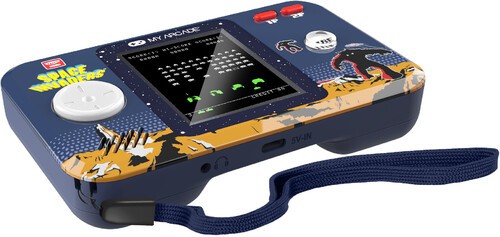 My Arcade DGUNL-7006 Space Invaders Pocket Player Pro Handheld Portable Gaming S